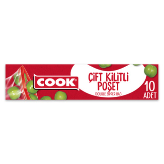 Cook Kilitli Buzdolabı Poşeti 10 Adet