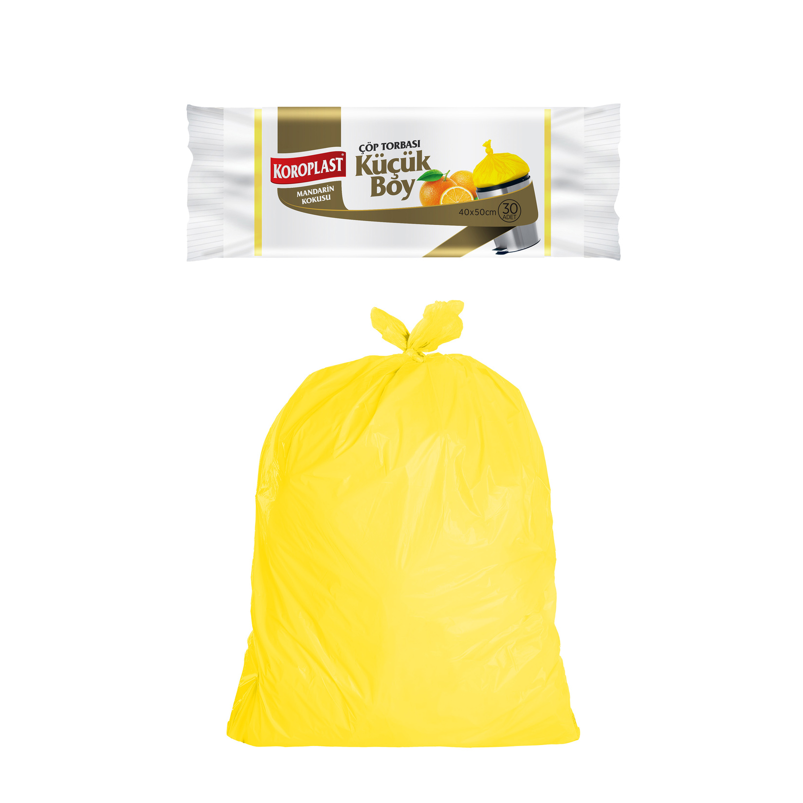 Koroplast Mandarin Çöp Torbası Küçük Boy 30'lu - Görsel 3