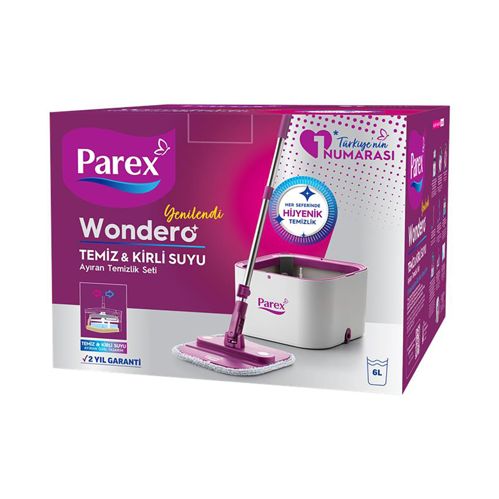 Parex Wondero Otomatik Temizlik Seti