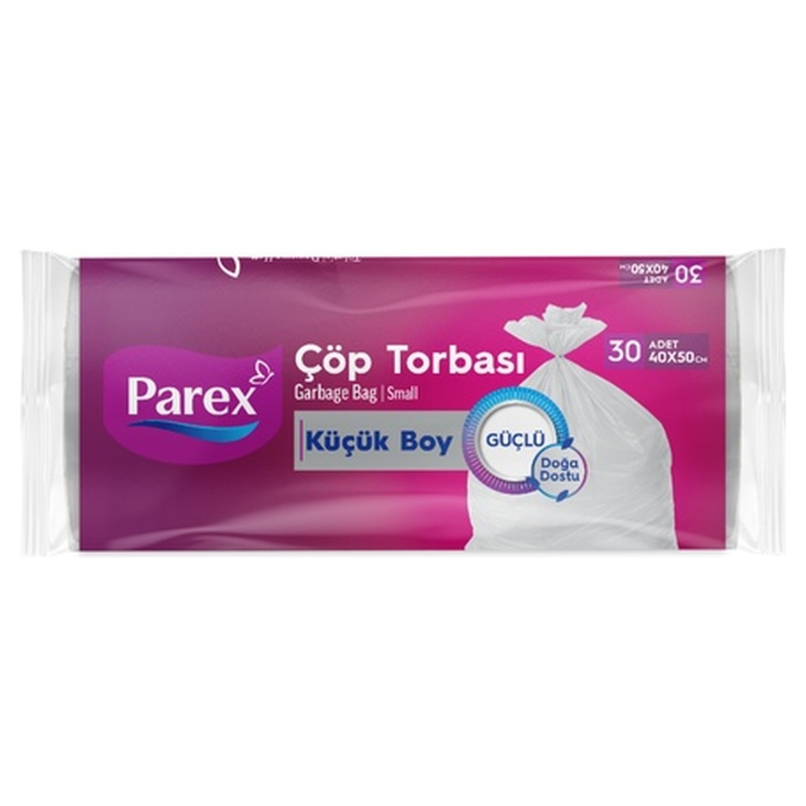 Parex Güçlü Çöp Torbası Küçük Boy 30'lu