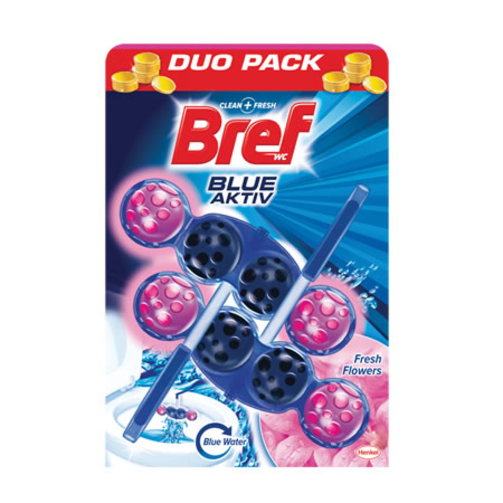Bref Blue Aktiv Taze Çiçekler 2'Li Paket