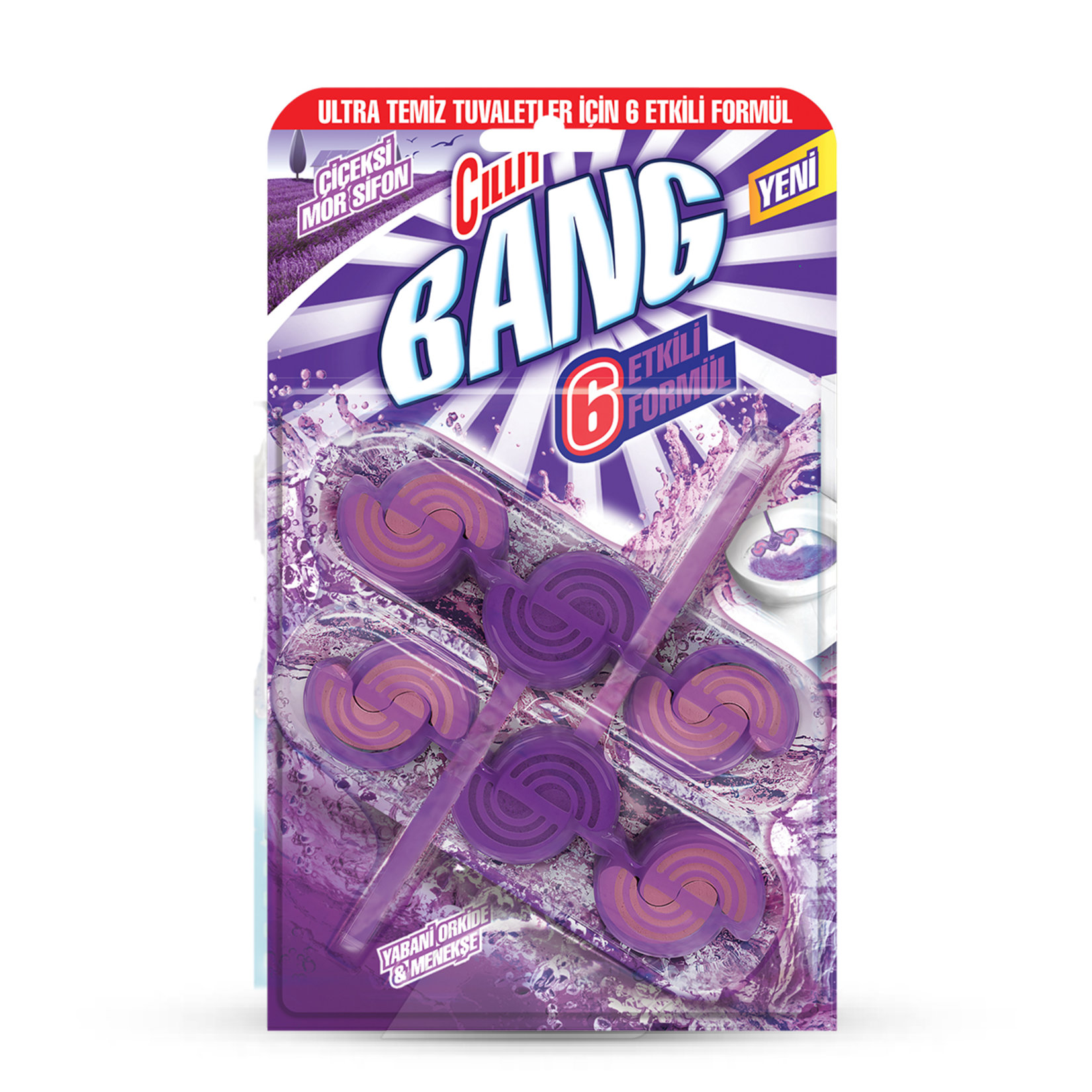 Cillit Bang Premium Wave Mor 2'li Paket  78 G
