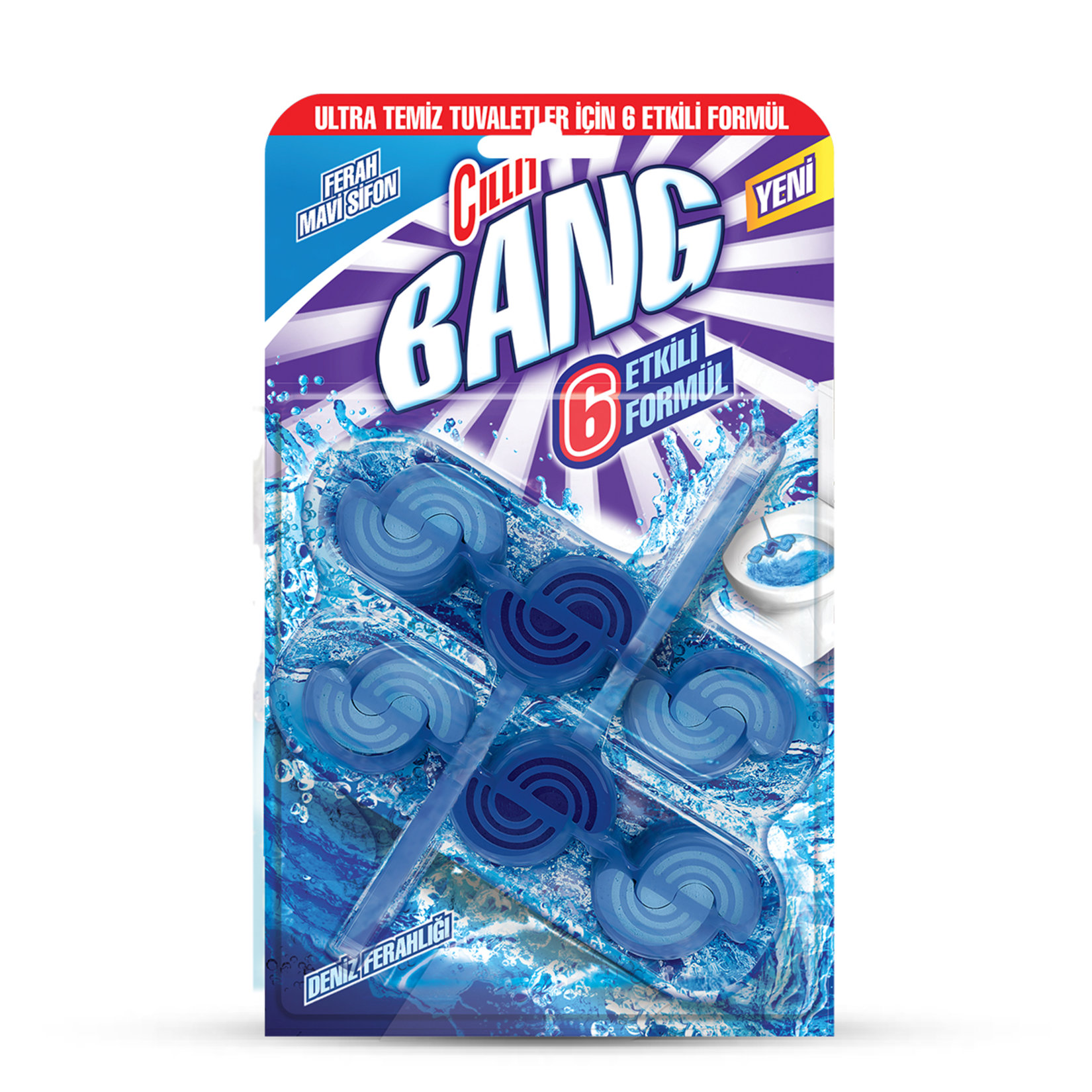 Cillit Bang Premium Wave Mavi 2'li Paket 78 G