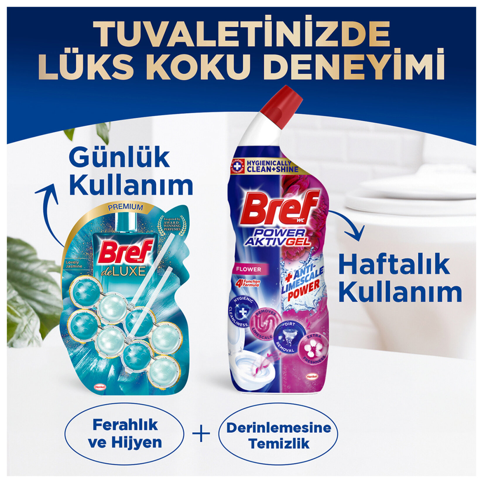 Bref Deluxe Yasemin 2'li Paket 2 x 50 G - Görsel 5