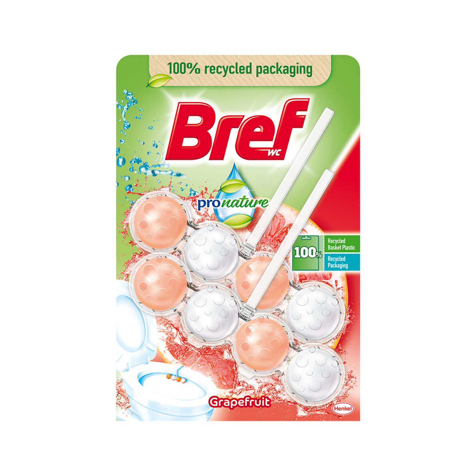 Bref Wc Blok  Pronature Greyfurt 2 x 50 G