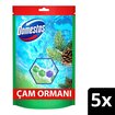 Domestos Wc Blok Çam Ferahlığı 5 x 50 G - Görsel 2