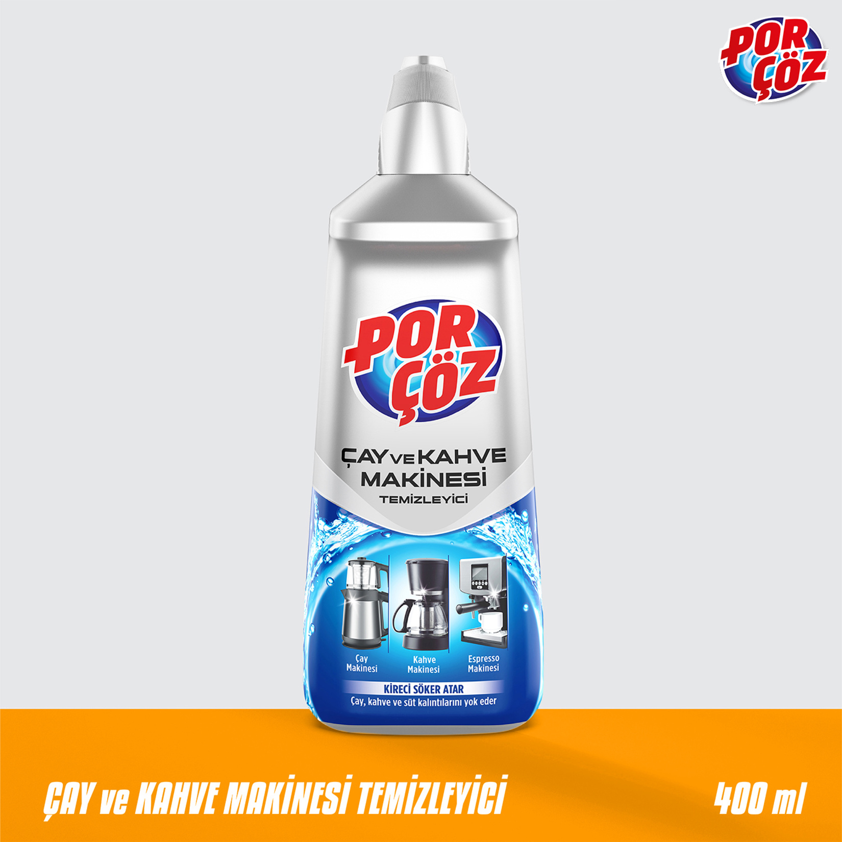 Porçöz Çay Ve Kahve Makinesi Temizleyicisi 400 Ml - Görsel 2