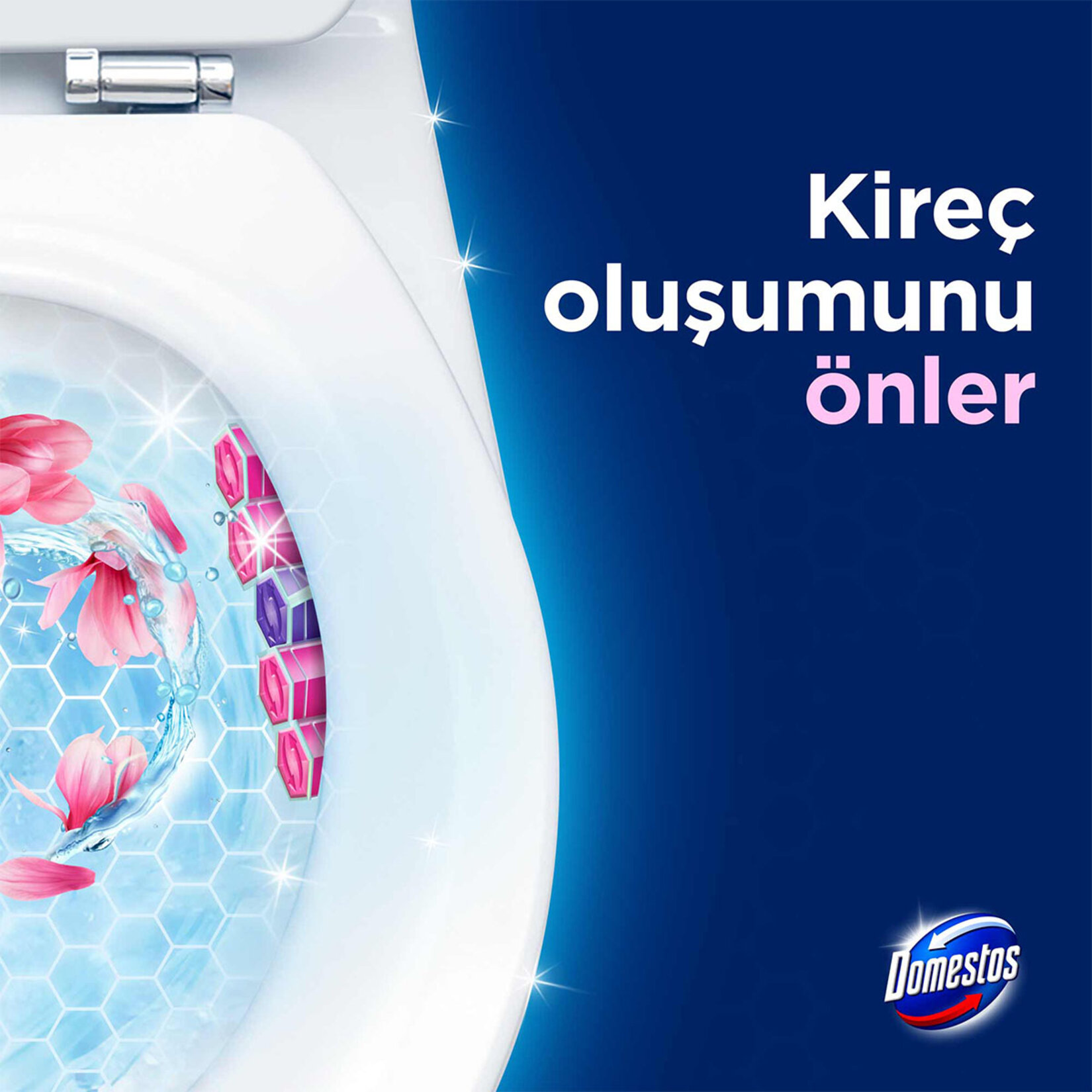 Domestos Wc Blok 2'li Manolya 2x100 G - Görsel 5