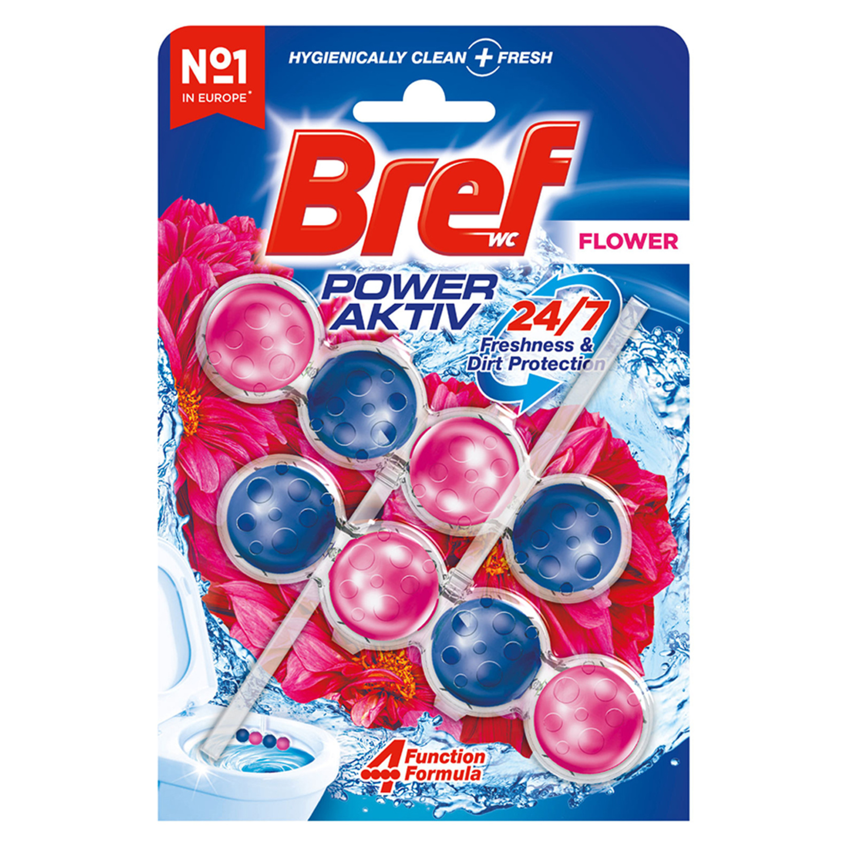 Bref Wc Blok Power Aktiv Çiçek 2 x 50 G