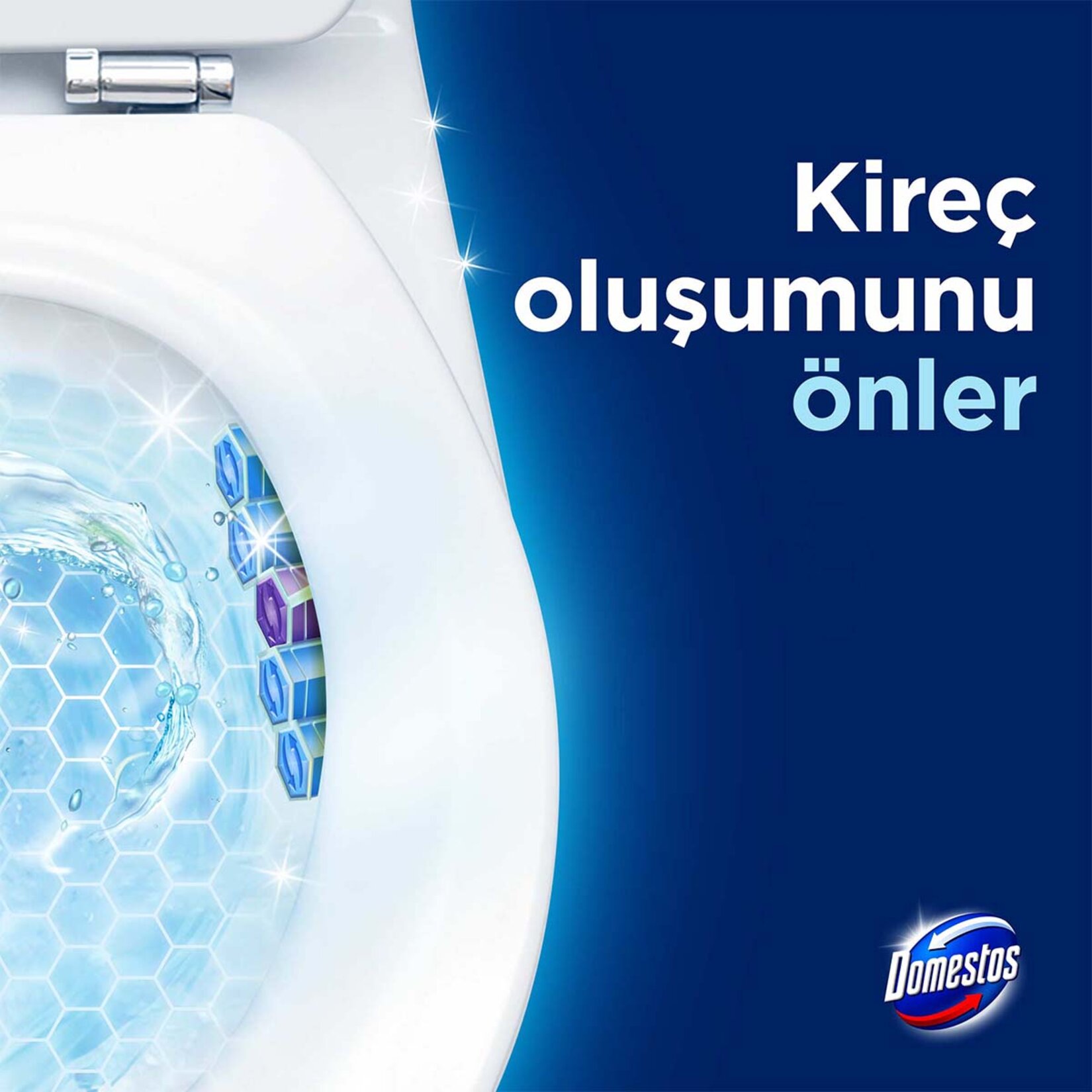Domestos Wc Blok Okyanus Ferahlığı Tekli 50 G - Görsel 4