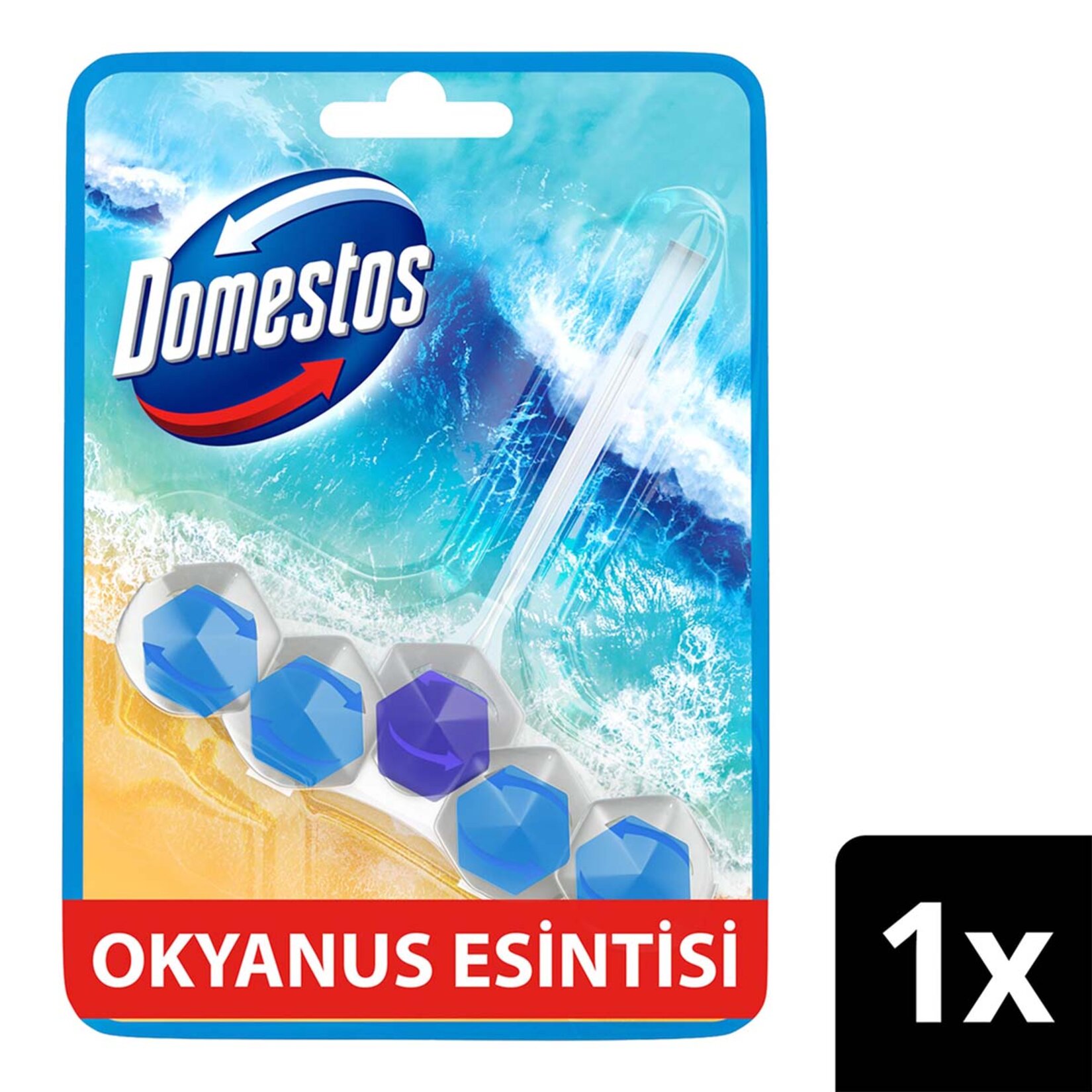 Domestos Wc Blok Okyanus Ferahlığı Tekli 50 G - Görsel 2