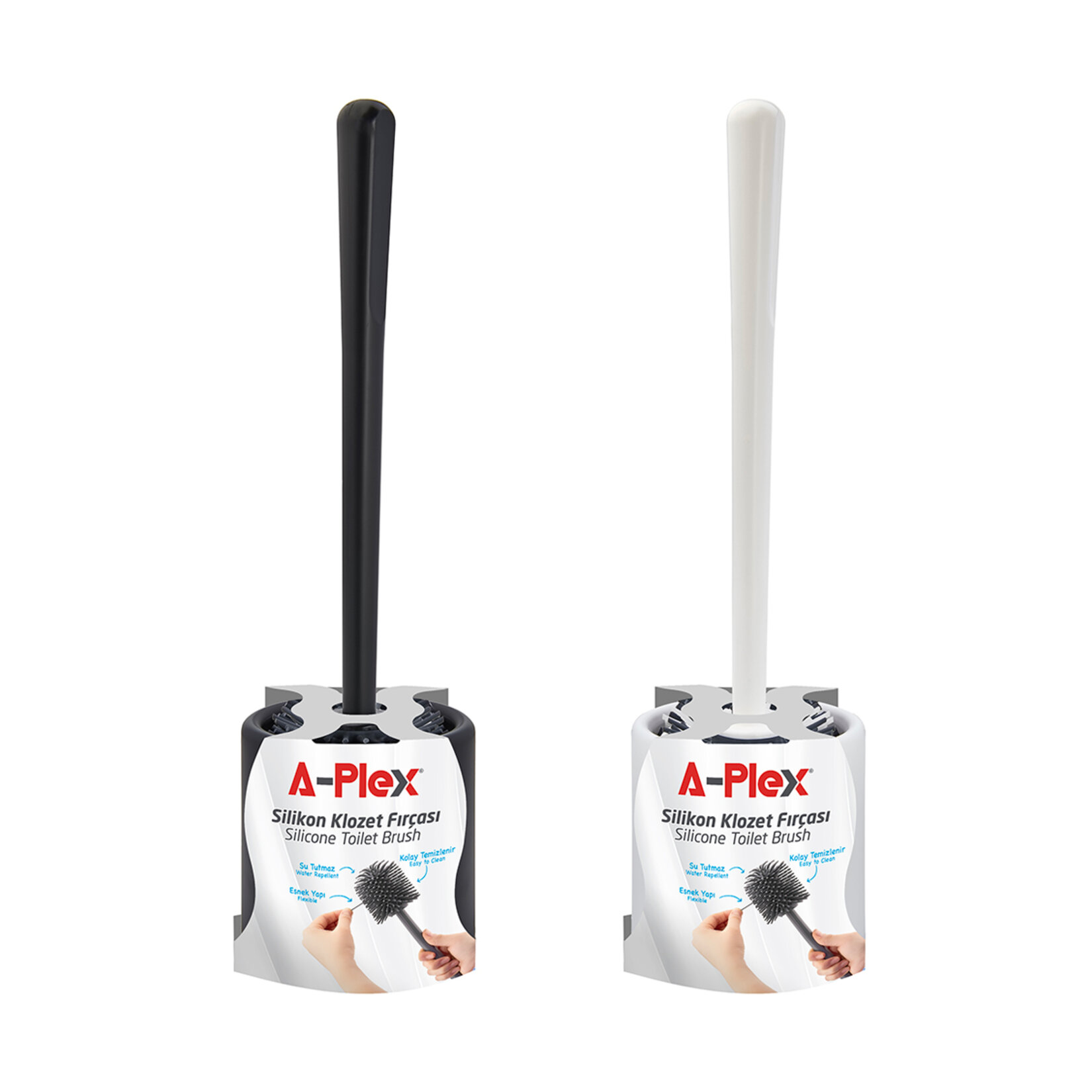 A-plex Silikon Klozet Fırçası