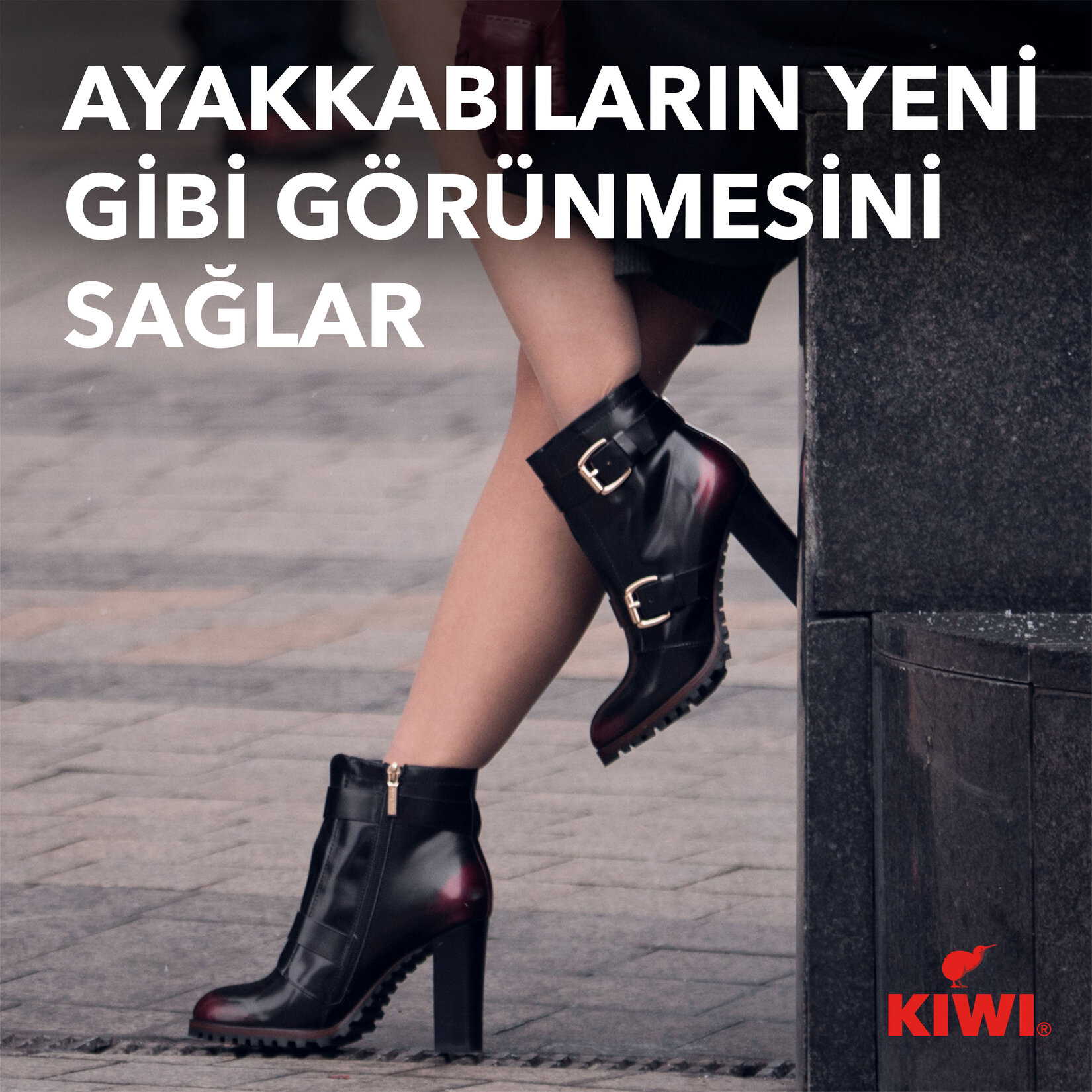 Kiwi Likit Ayakkabı Boyası Kahverengi 75ml - Görsel 4