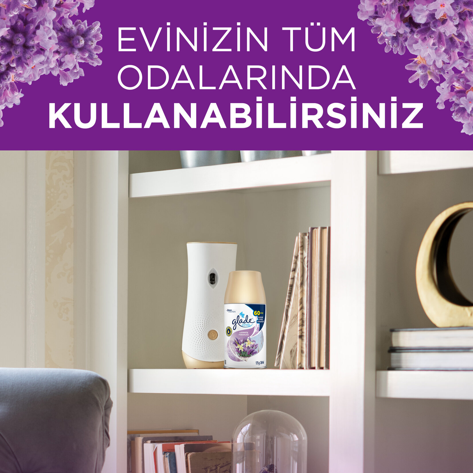 Glade Otomatik Sprey Yedek Lavanta 269 Ml - Görsel 4