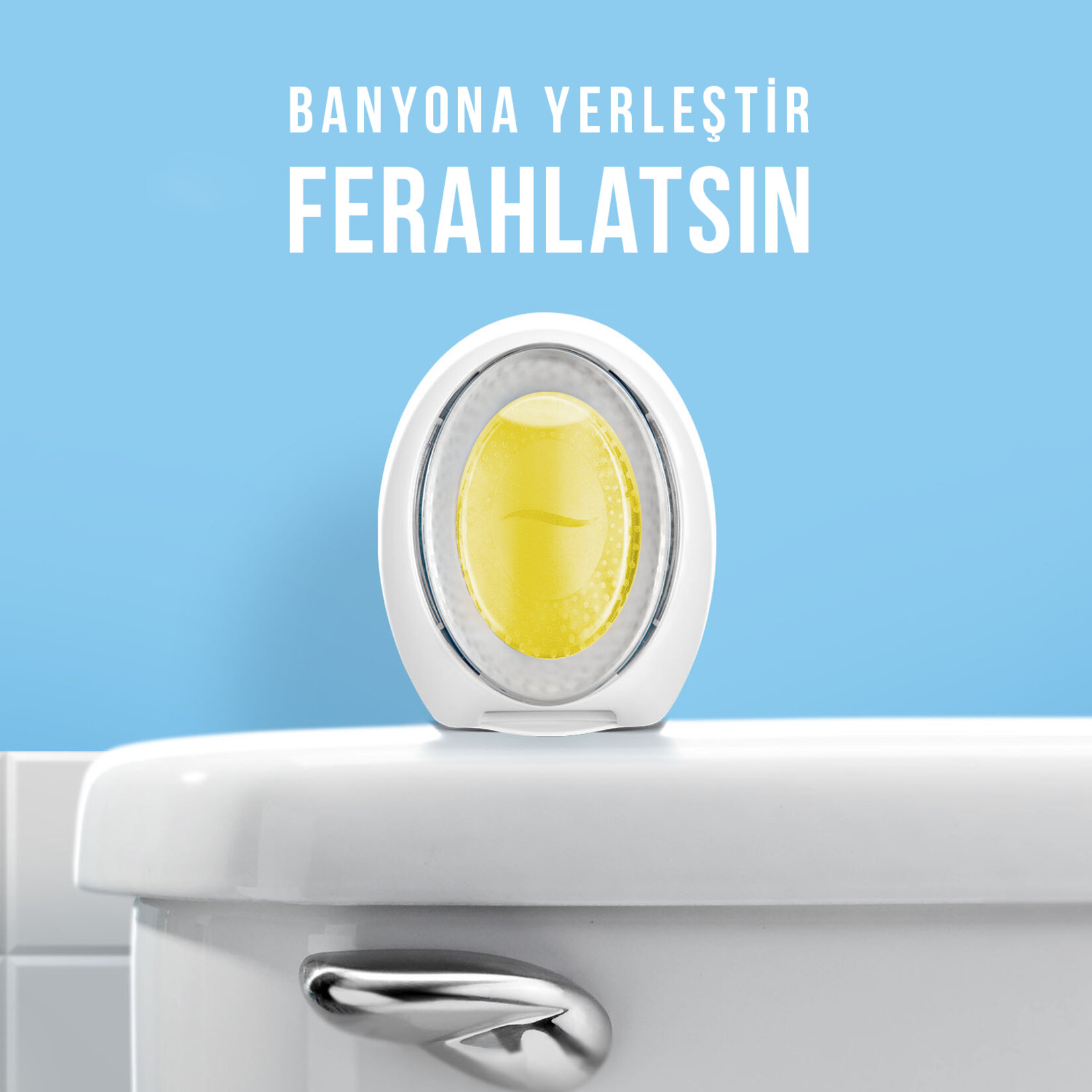 Febreze Hava Ferahlatıcı Banyo Oda Kokusu Limon Kokusu Ferahlığı - Görsel 5