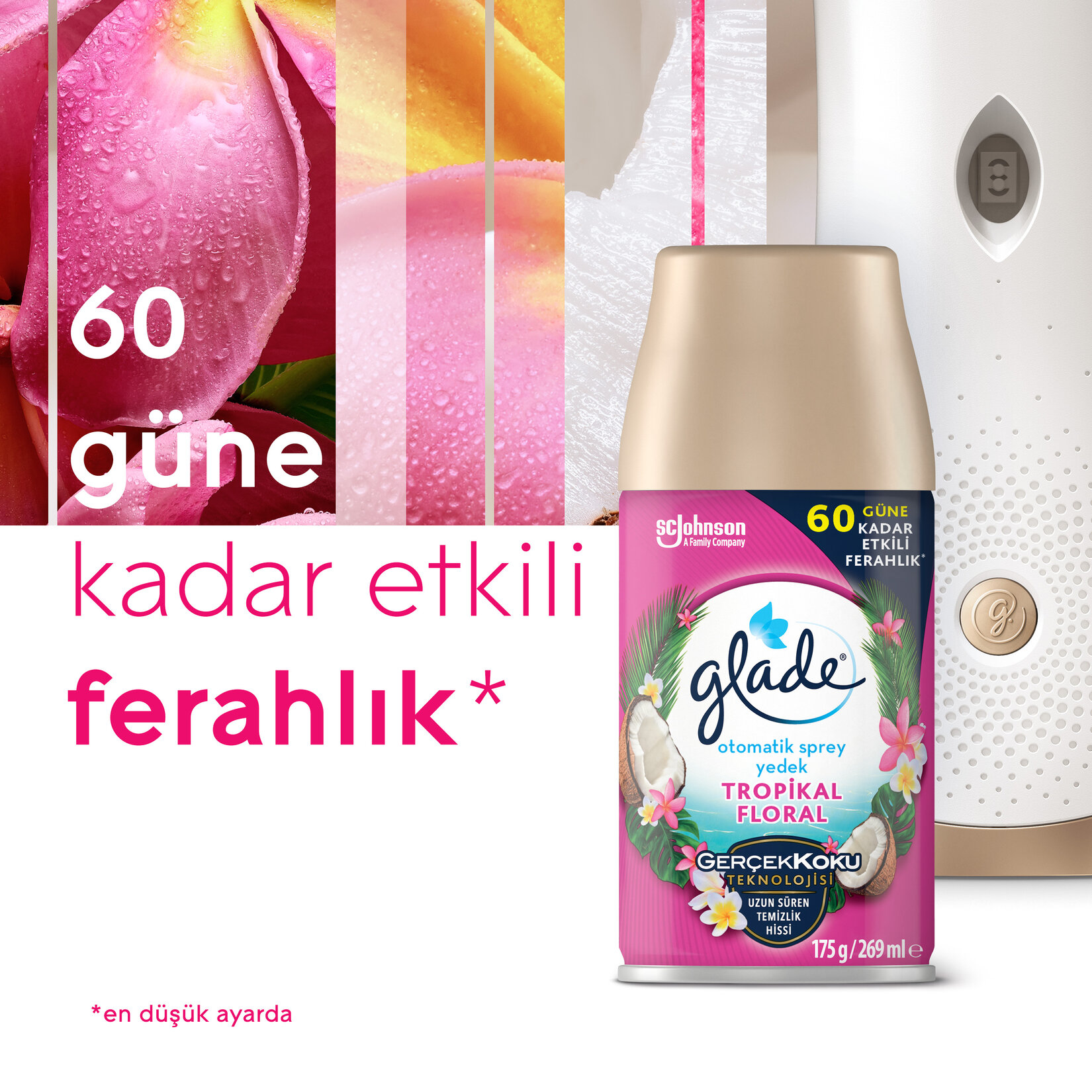 Glade Otomatik Sprey Yedek Okyanus + Tropikal 2'li - Görsel 3