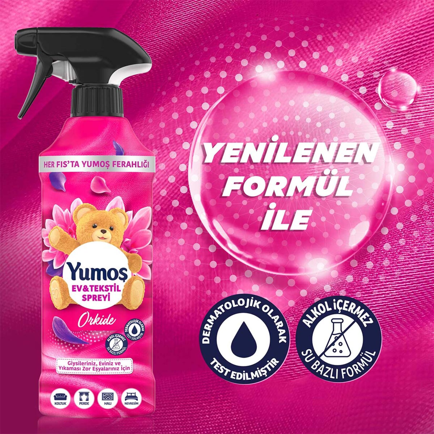 Yumoş Sprey Orkide 2 X 450 Ml - Görsel 4