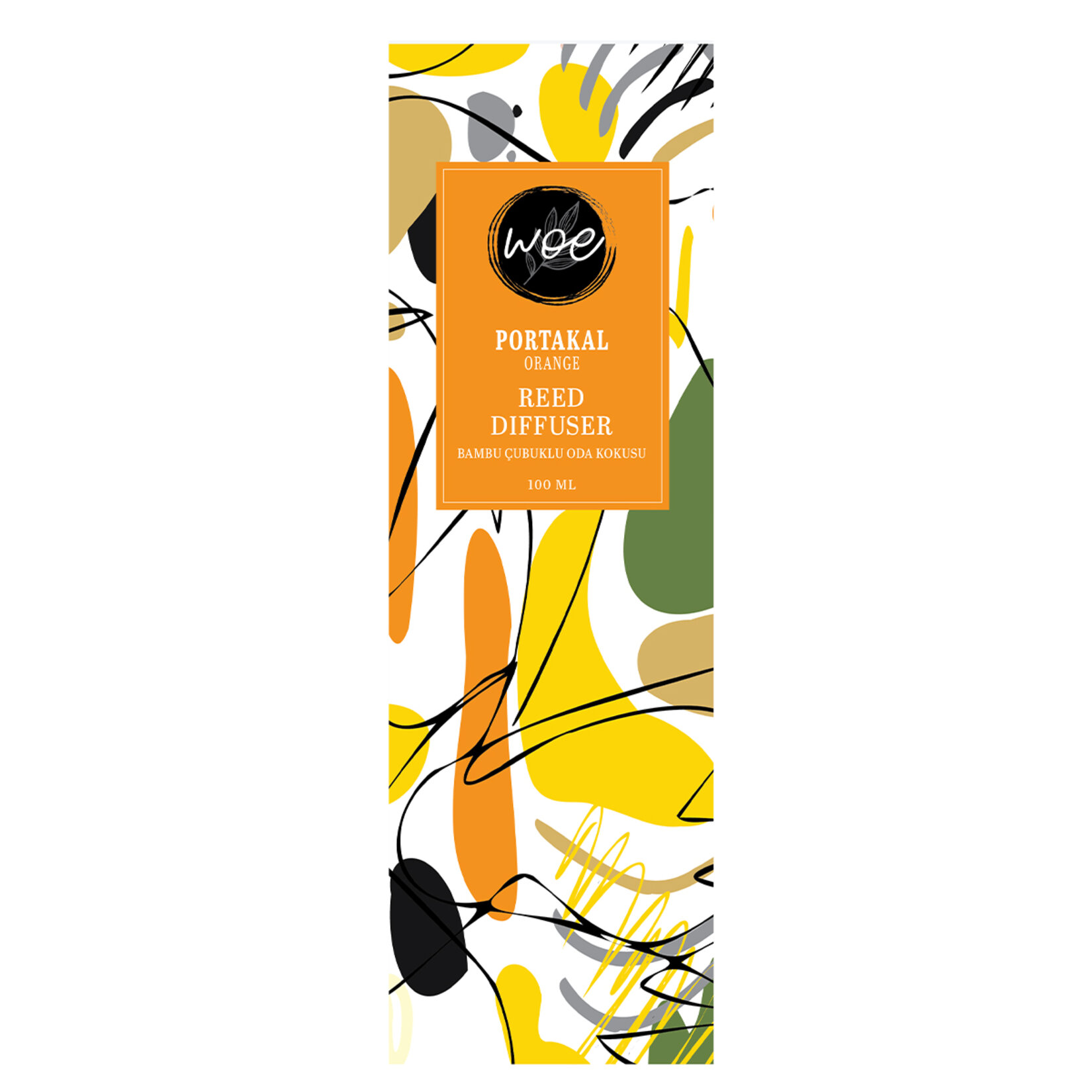 Woe Çubuklu Oda Kokusu Portakal 100 Ml - Görsel 1