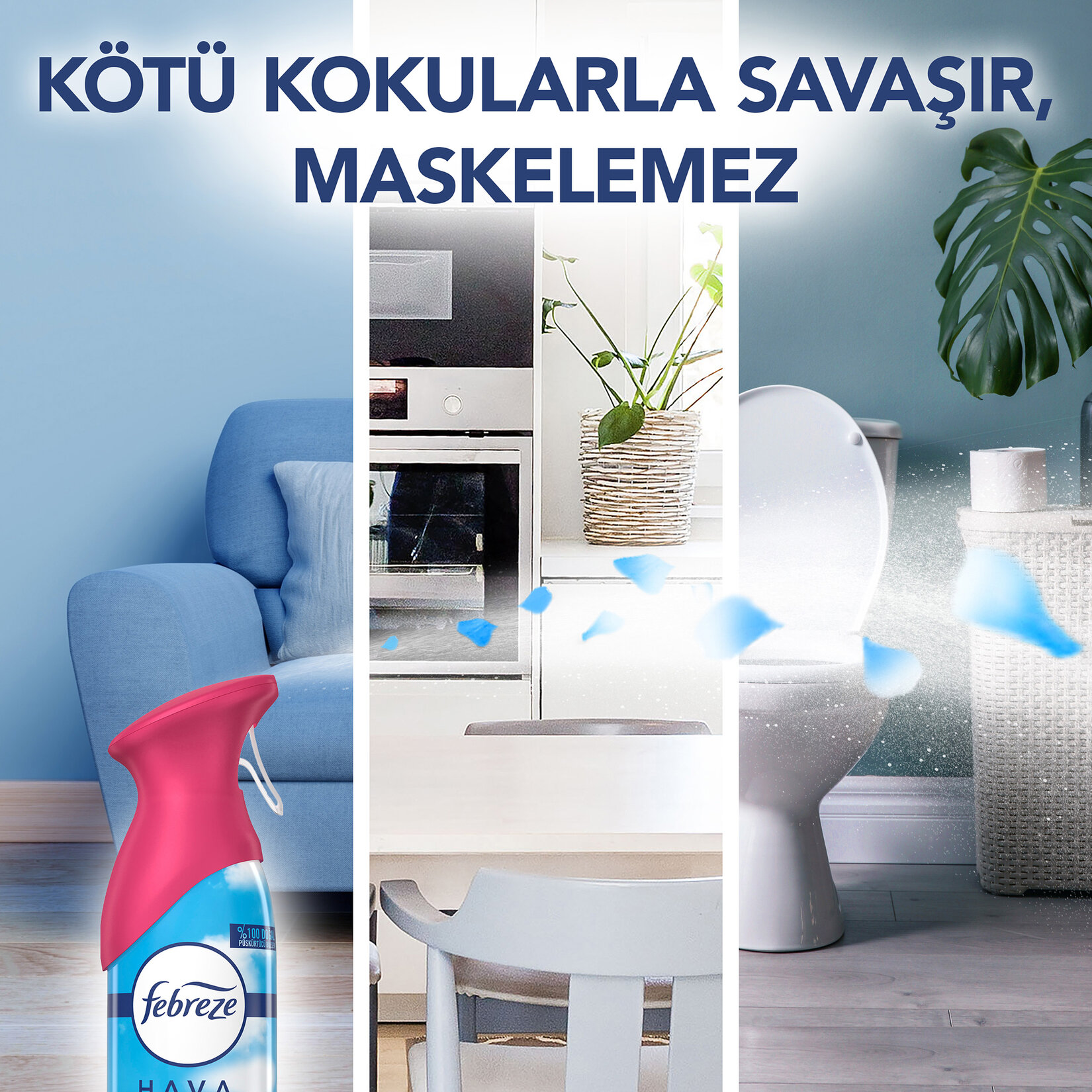 Febreze Aerosol Japon Kiraz Çiçeği 185 Ml - Görsel 6