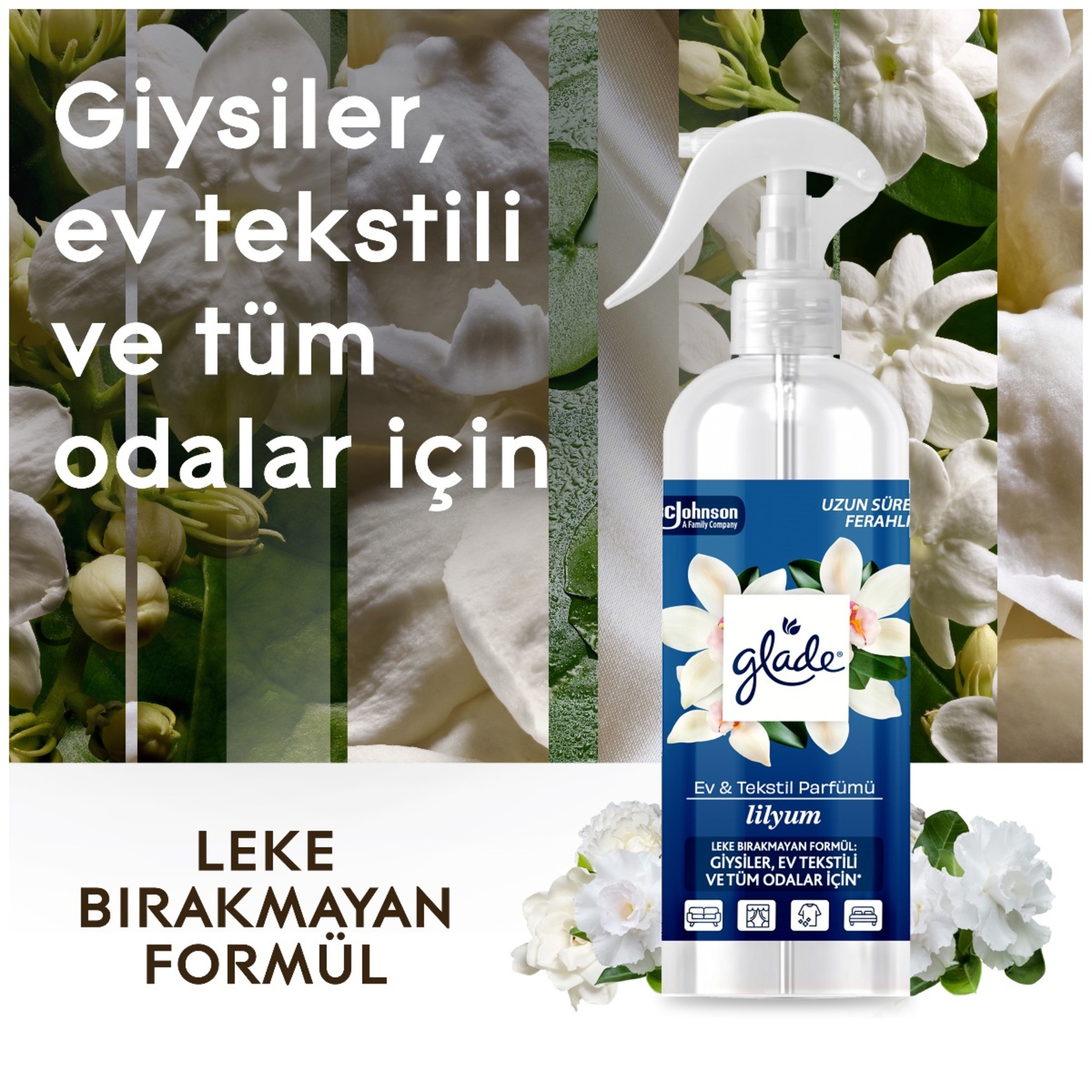 Glade Multi Sprey Lilyum 450 Ml - Görsel 4