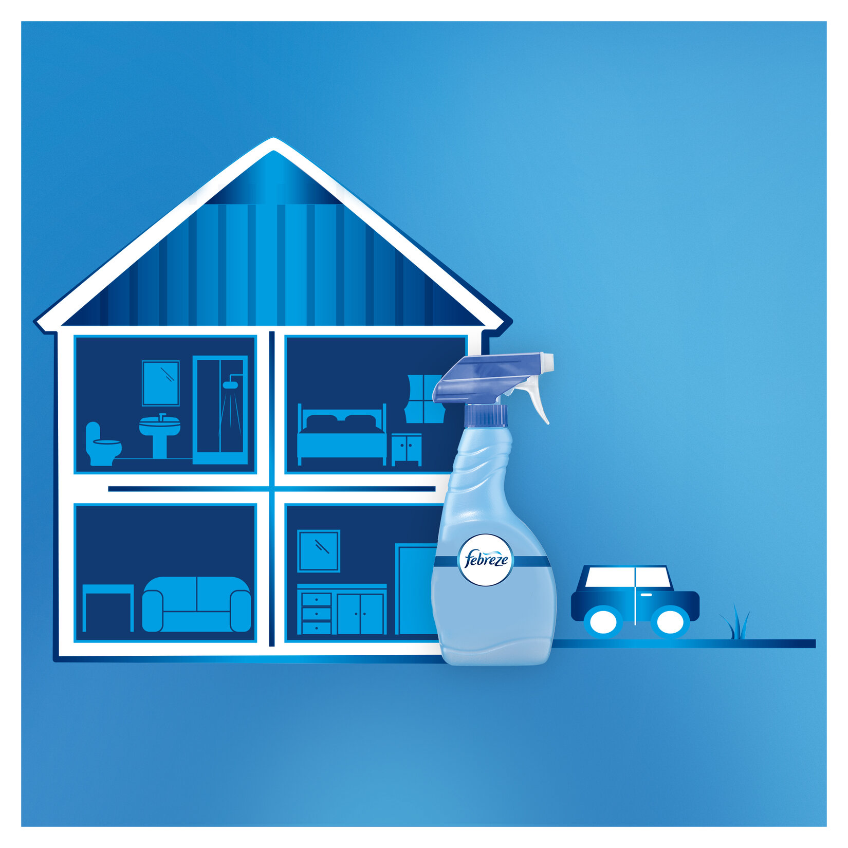 Febreze Kumaş ve Çamaşır Ferahlatıcı Sprey 500 ml Evcil Hayvan  - Görsel 5