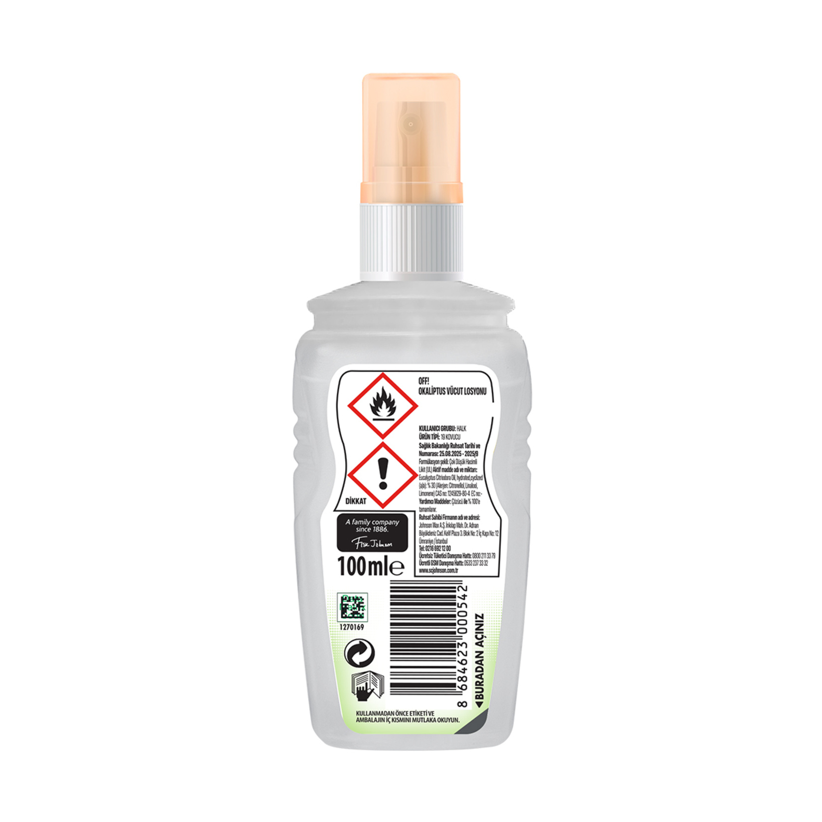 Off! Sinekkovar Okaliptus 100 Ml - Görsel 2