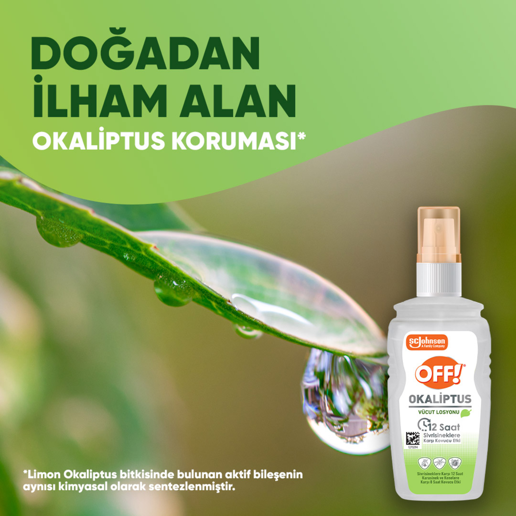 Off! Sinekkovar Okaliptus 100 Ml - Görsel 3