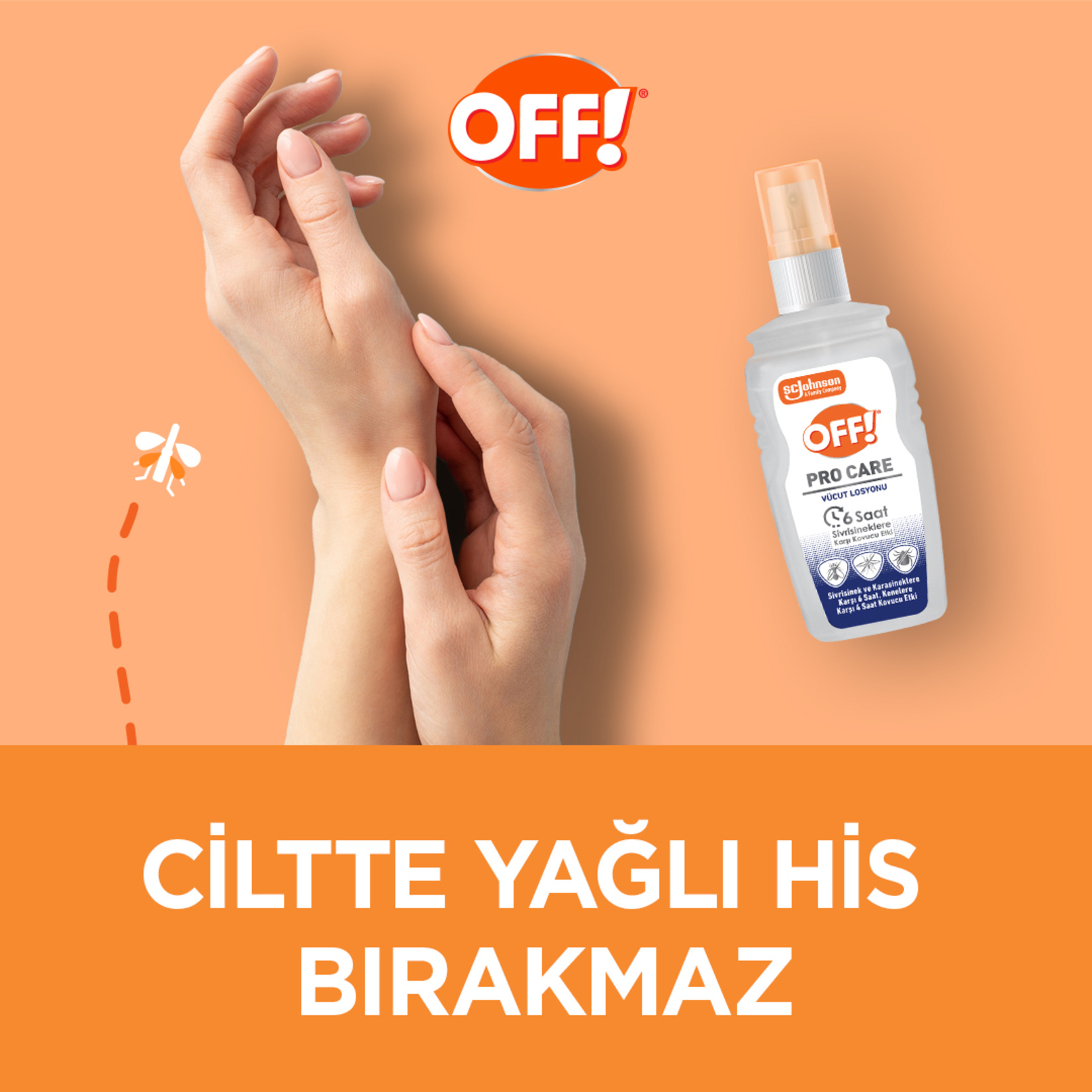 Off! Sinekkovar Pro Care Losyon 100 Ml - Görsel 3