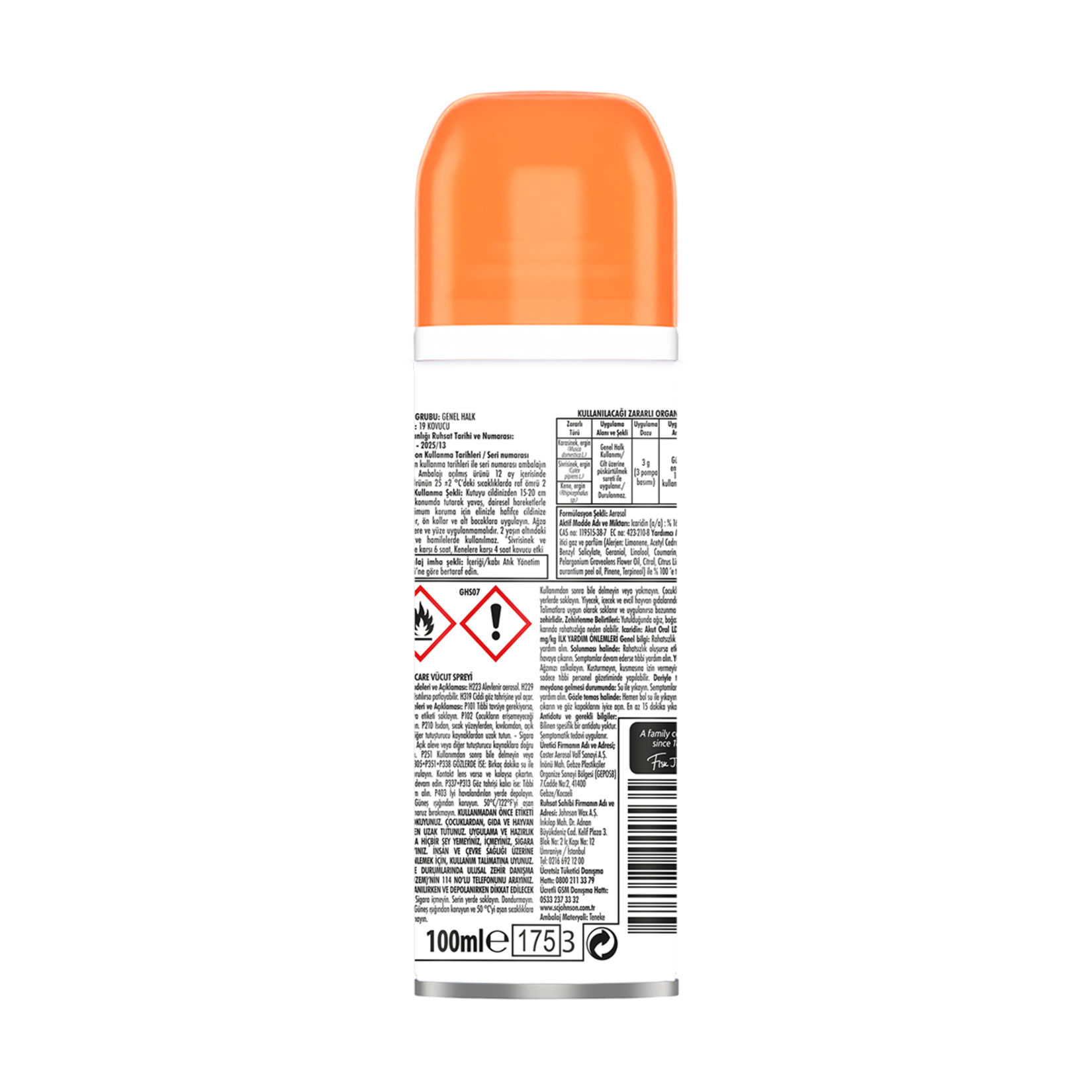 Off! Sinekkovar Pro Care Sprey 100 Ml - Görsel 2