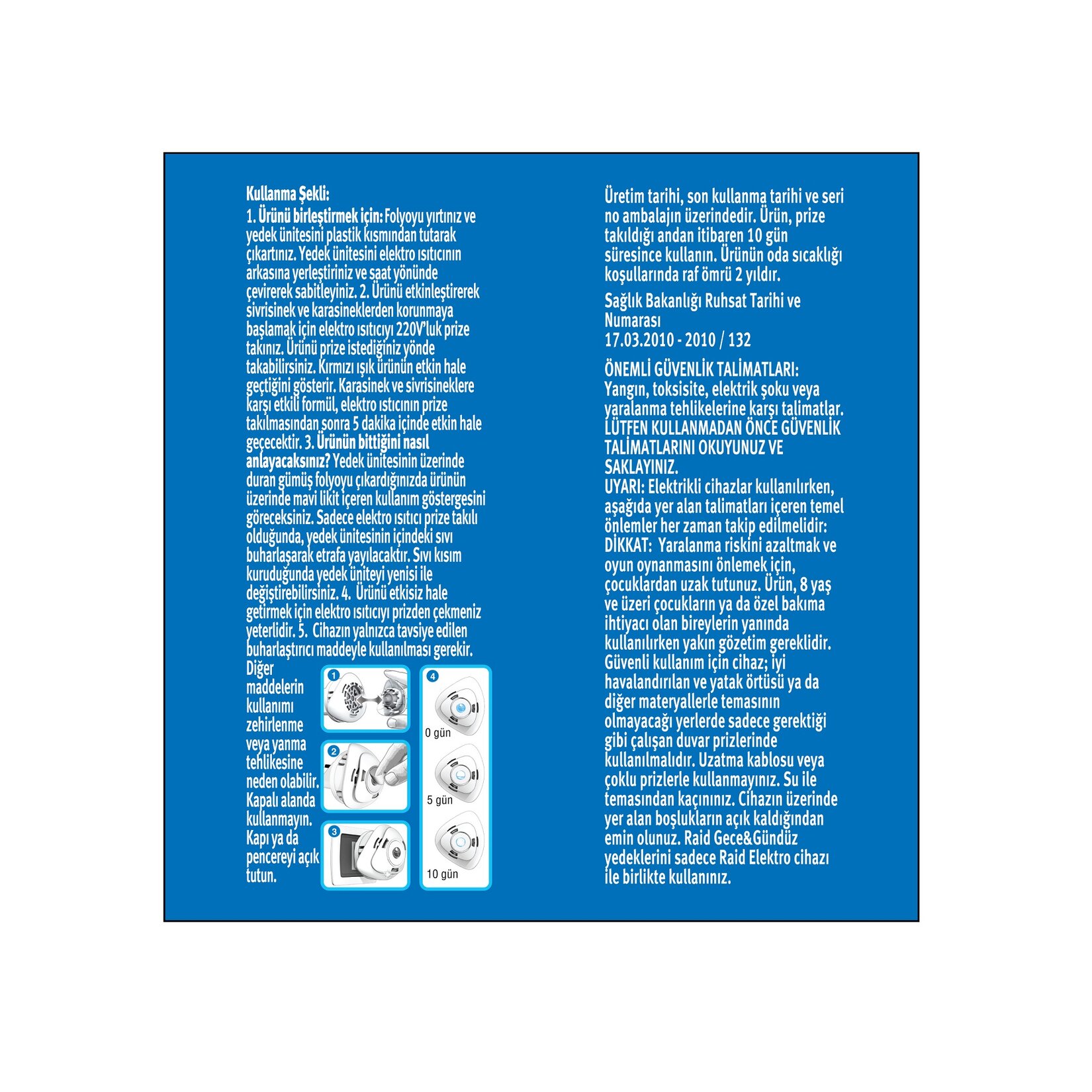 Raid Gece & Gündüz Sinekkovar 1 Yedek - Görsel 2