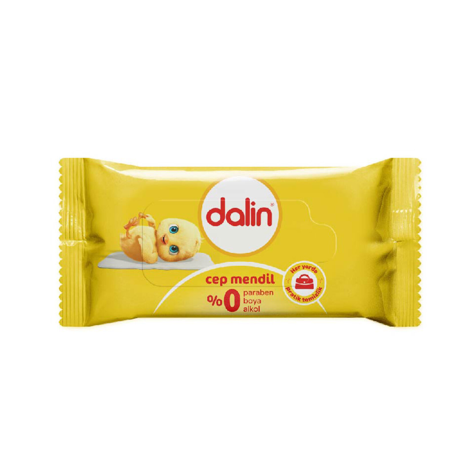 Dalin Islak Cep Mendili 3x15'li - Görsel 1