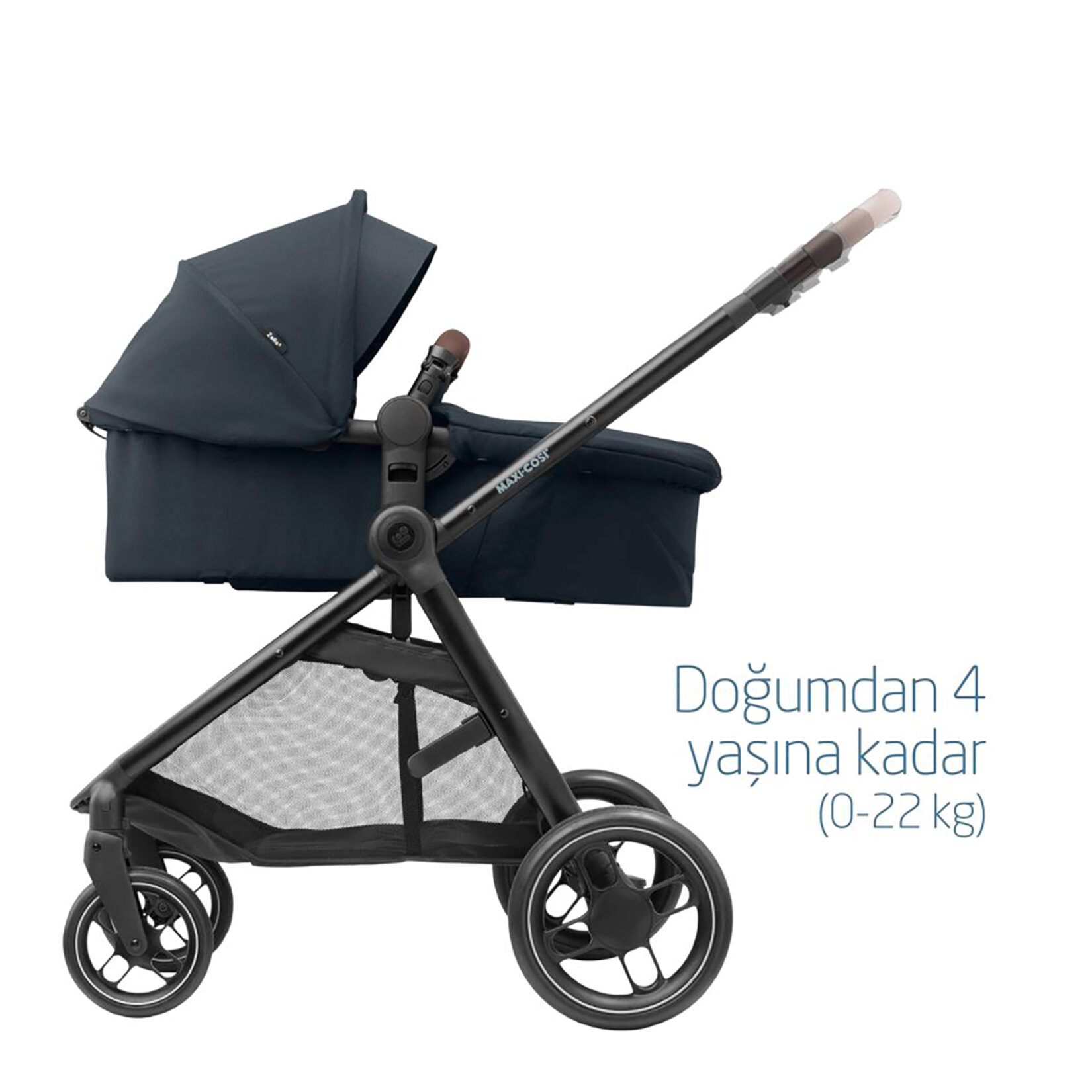 Maxi-Cosi Zelia3 Bebek Arabası (Black) - Görsel 3
