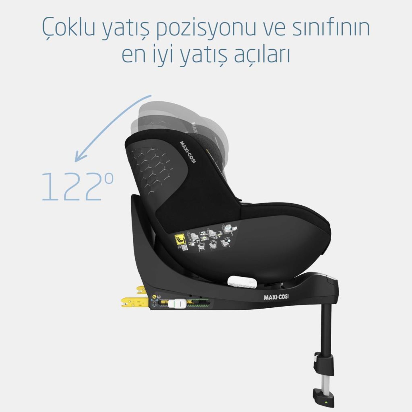Maxi-Cosi Mica Pro 0-18 Kg Bebek Oto Koltuğu Black - Görsel 10