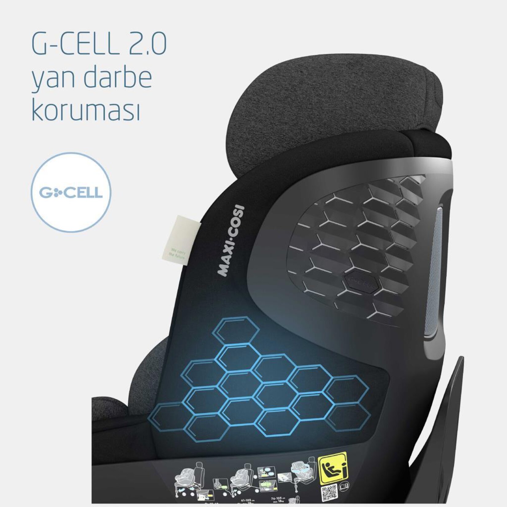 Maxi-Cosi Mica Pro 0-18 Kg Bebek Oto Koltuğu Black - Görsel 4