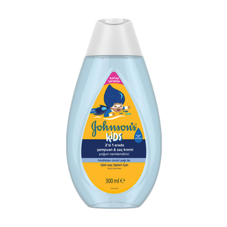 Johnsons Kids 2'si1 Arada Şampuan Saç Kremi 300 ml