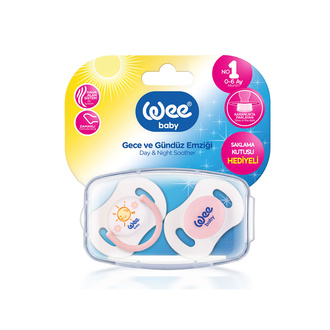 Wee Baby Gece ve Gündüz Emziği No:2 Pembe