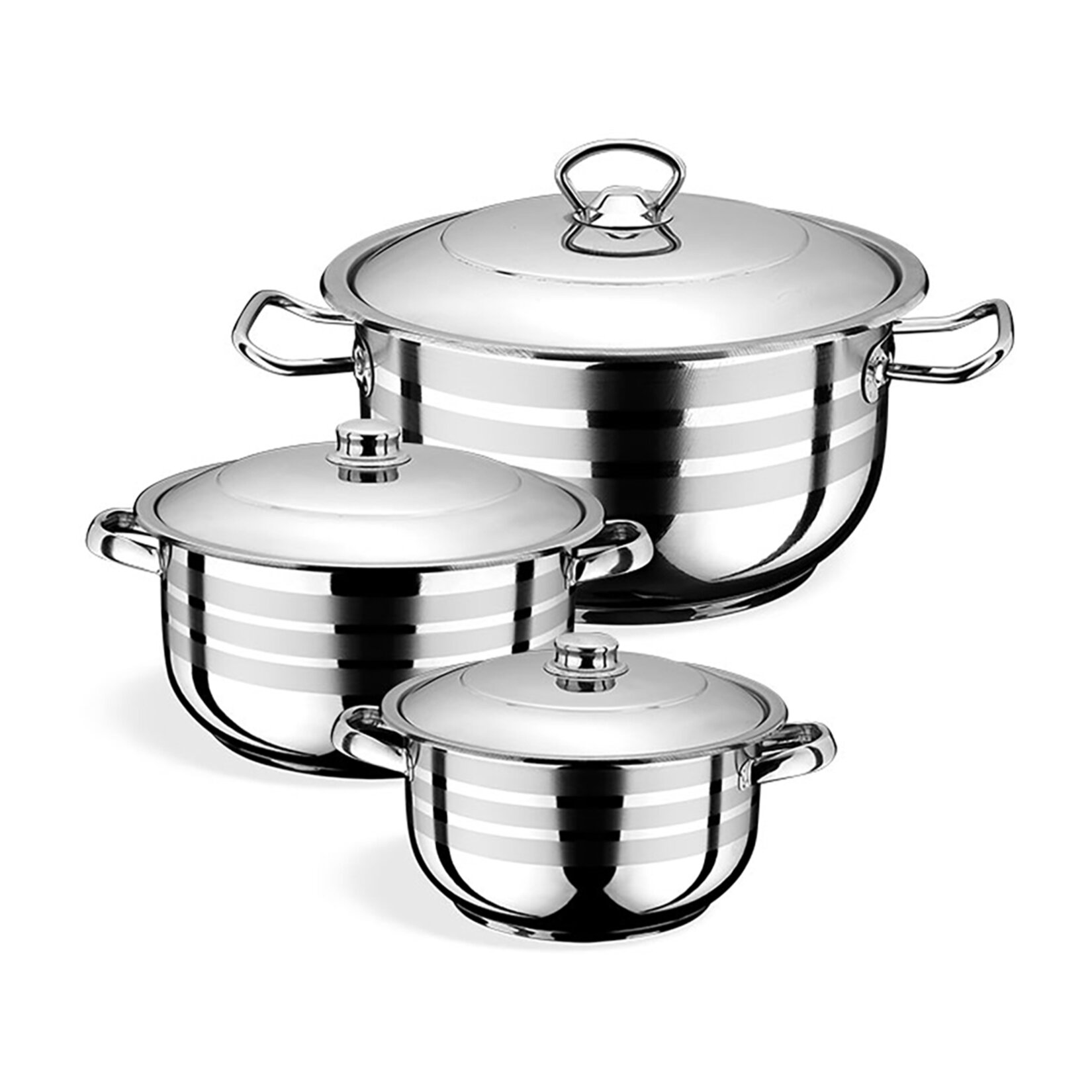 Royal Middle 6 Parça Set 20-22-24 Cm