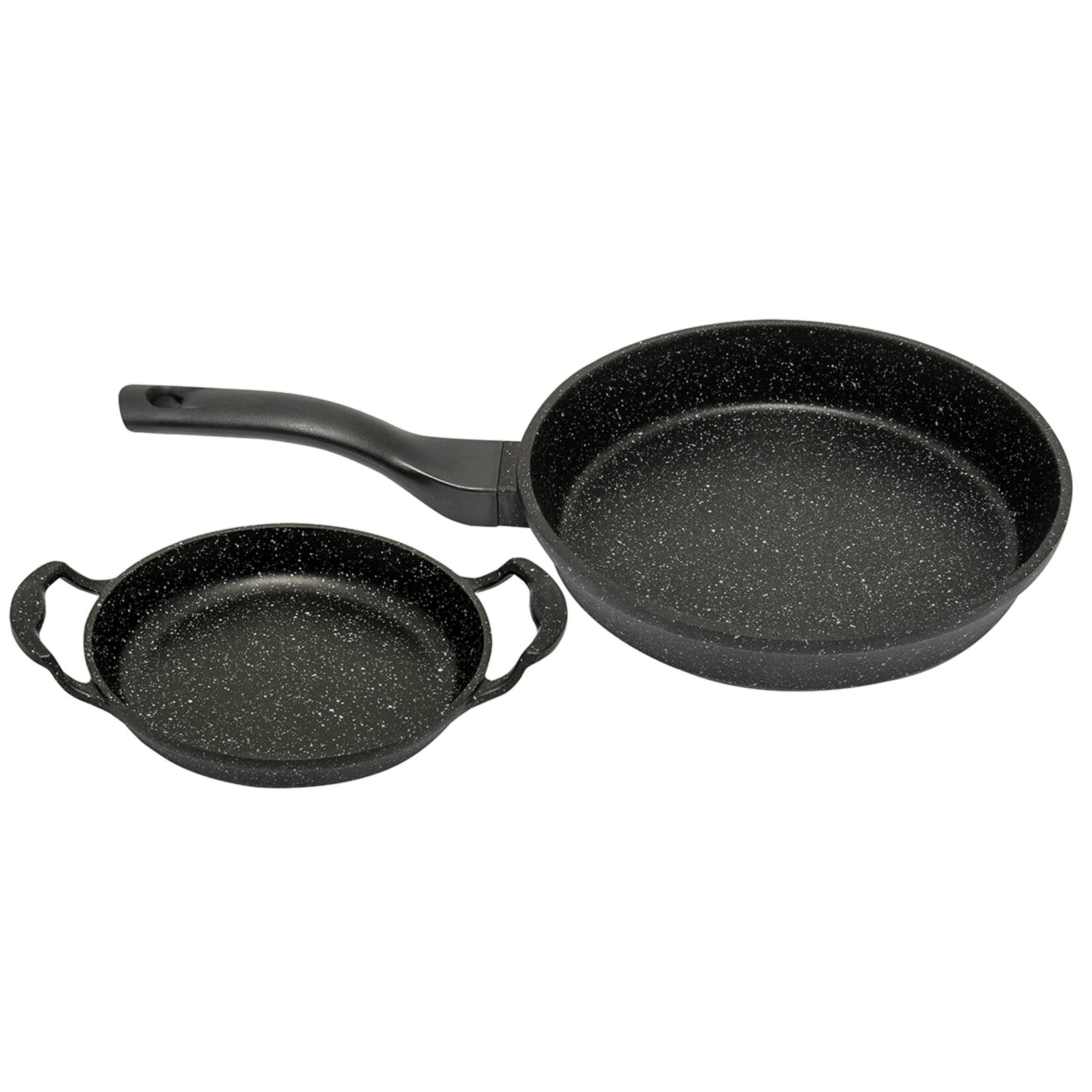 Cem Azur Döküm 2'li Set (Sahan 20 Cm + Tava 26 Cm)