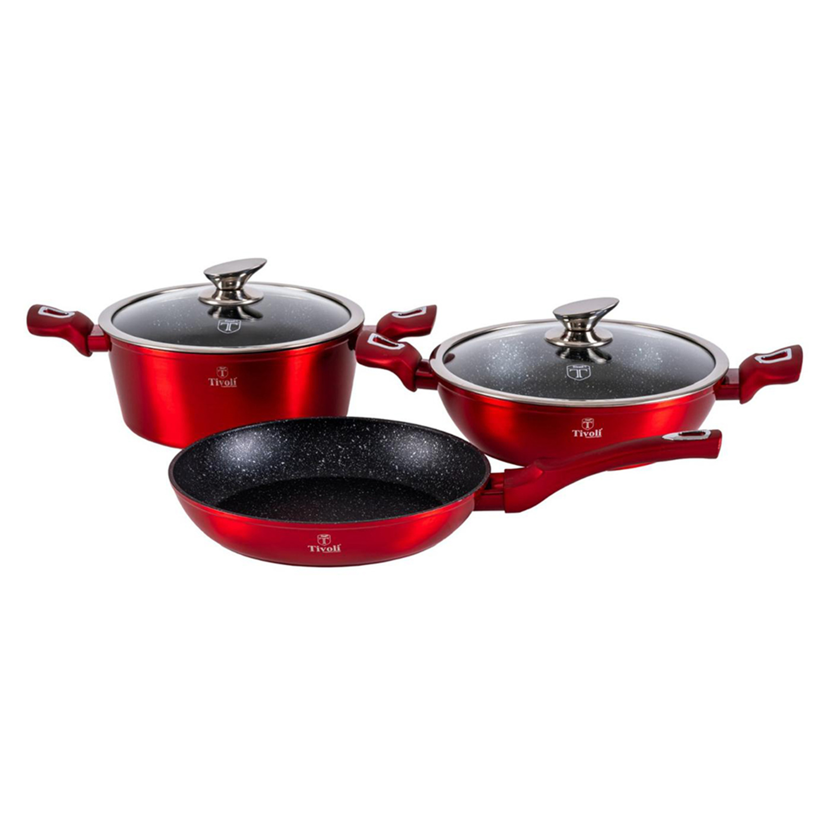 Tivoli 5 Parça Tencere Seti - Görsel 1