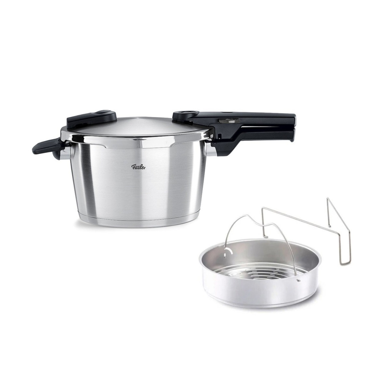 Fissler Vitaquick Premium 4.5 L Düdüklü Tencere & Buhar Aparatlı - Görsel 2