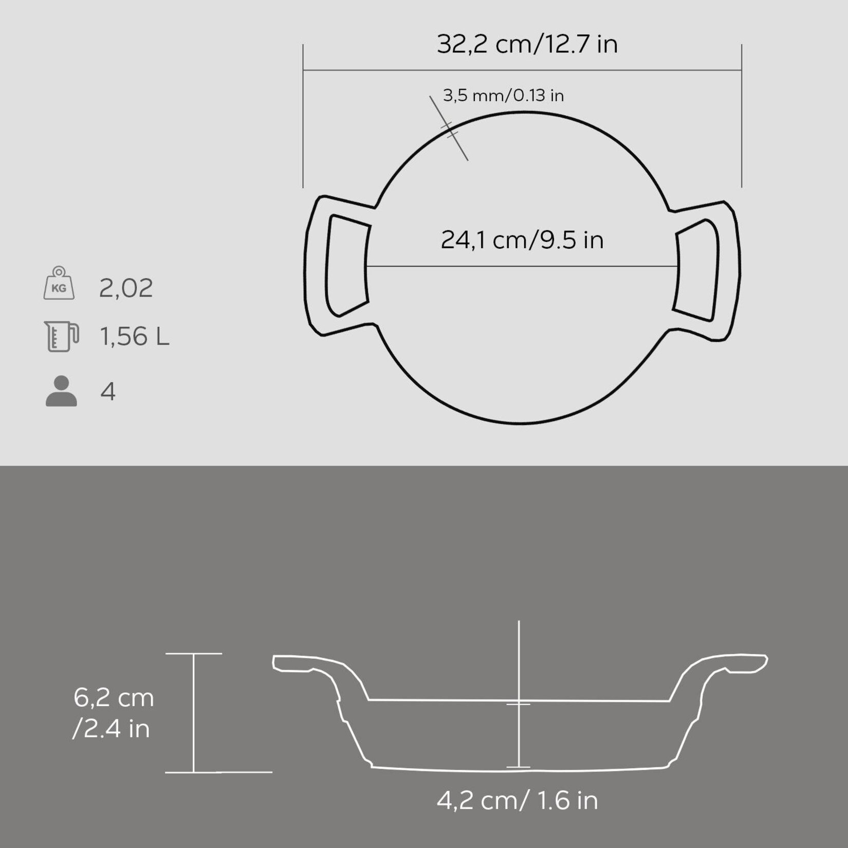 Lava Sahan 24 Cm - Görsel 3