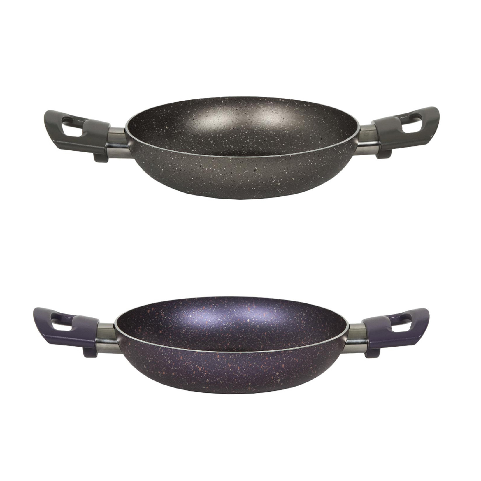 Mehtap Alaca Granit Görünümlü Sahan 18 Cm