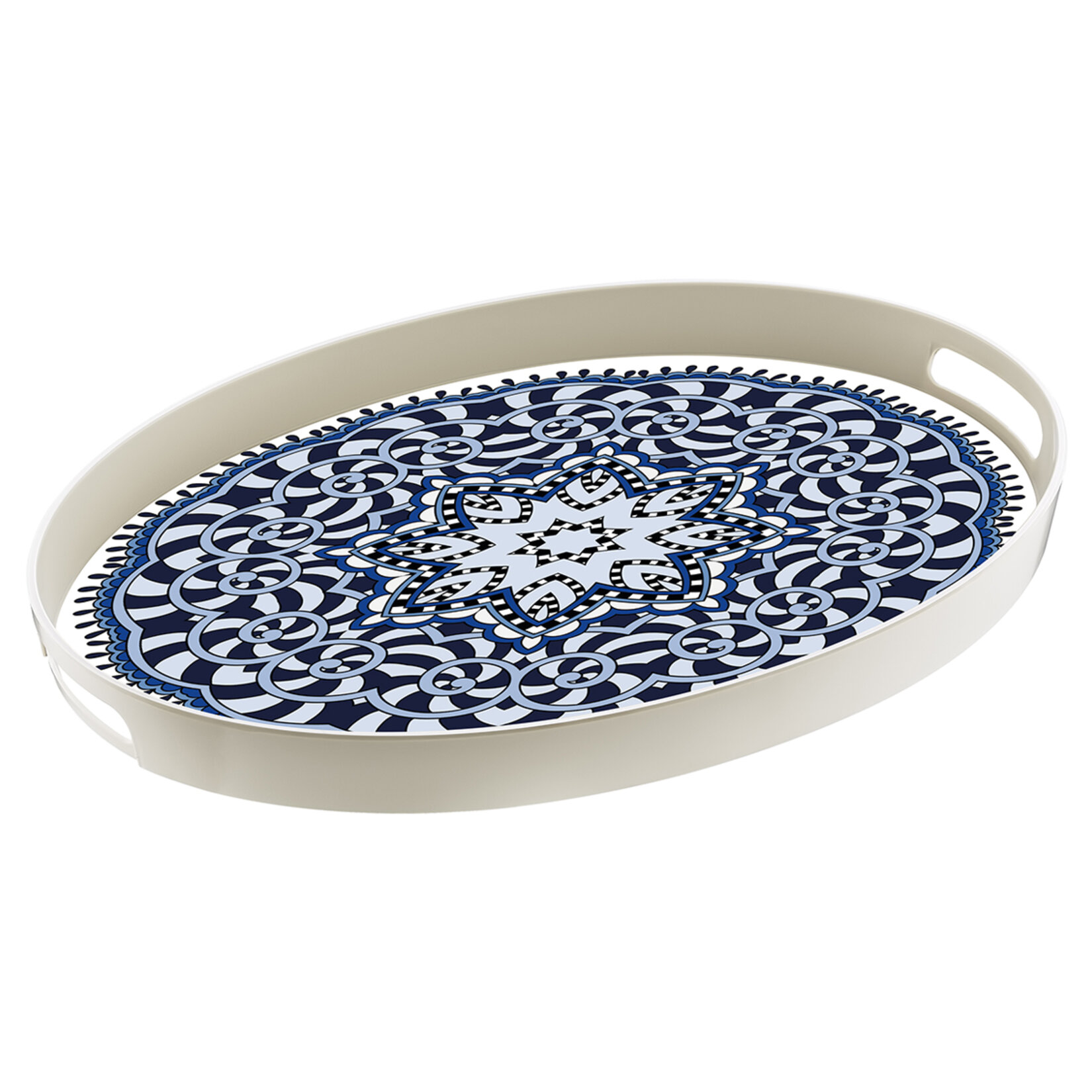 Albayrak Oval Melamin Tepsi No:3 14.5 x 18.5 Cm - Görsel 3