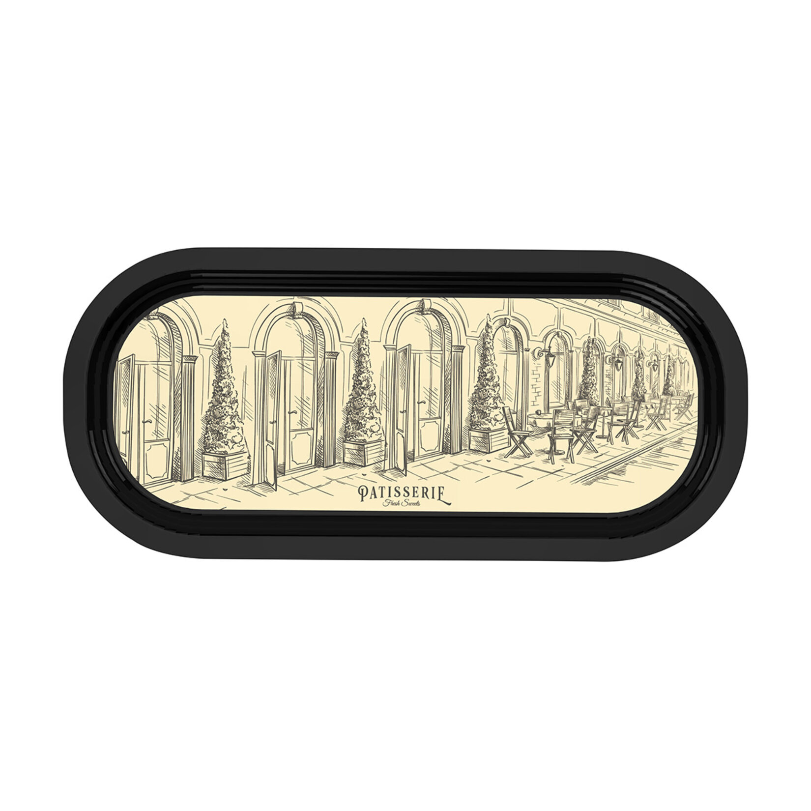 Sarkap Home Sunumluk Tepsi 15 x 35 Cm - Görsel 1