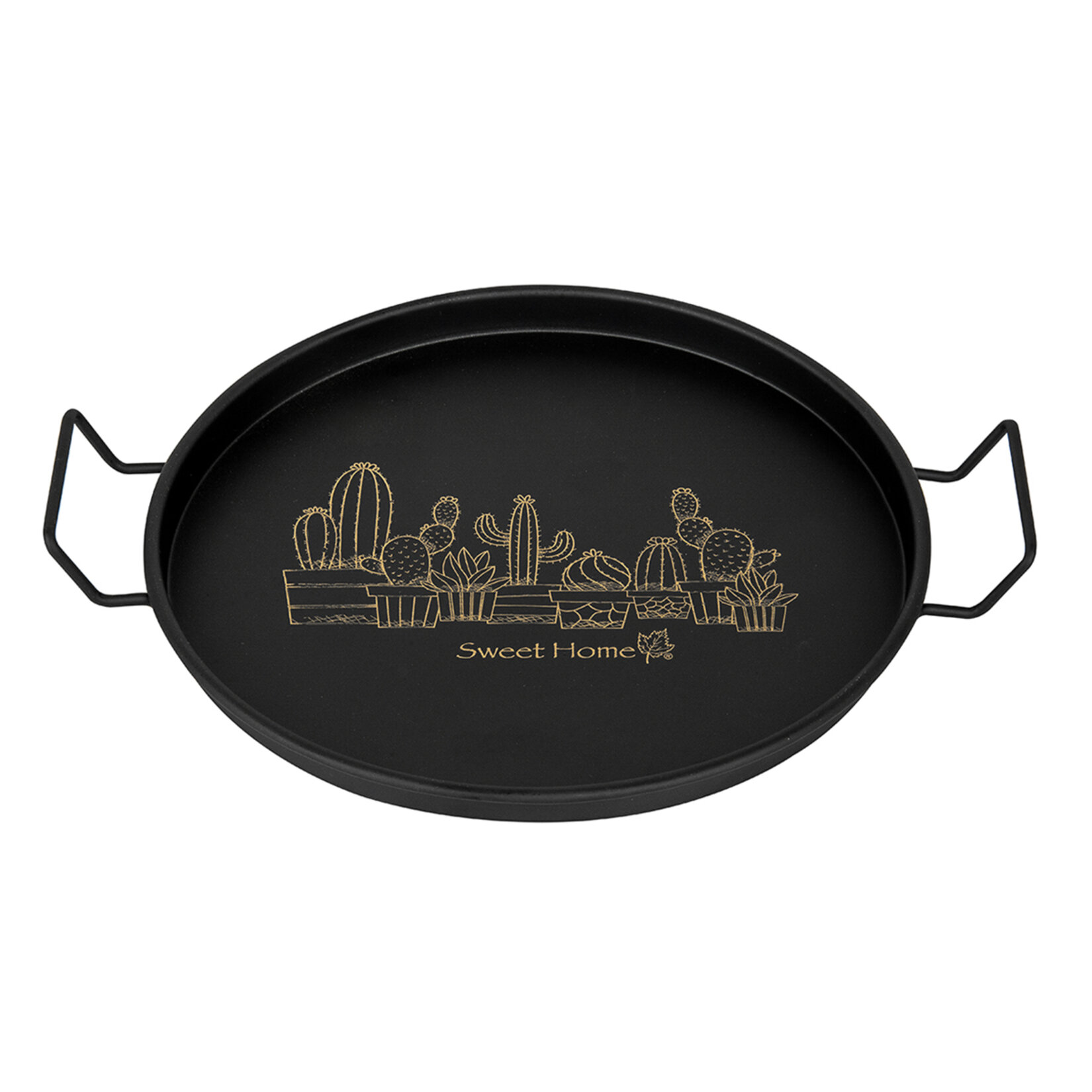 Royal Gross Kulplu Tepsi 24 Cm - Görsel 1