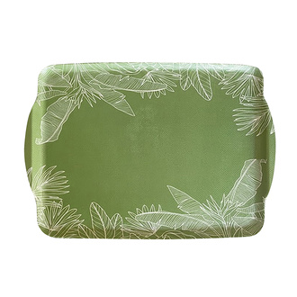 Farist Home Melamin Kaydırmaz Tepsi 43 x 42 Cm