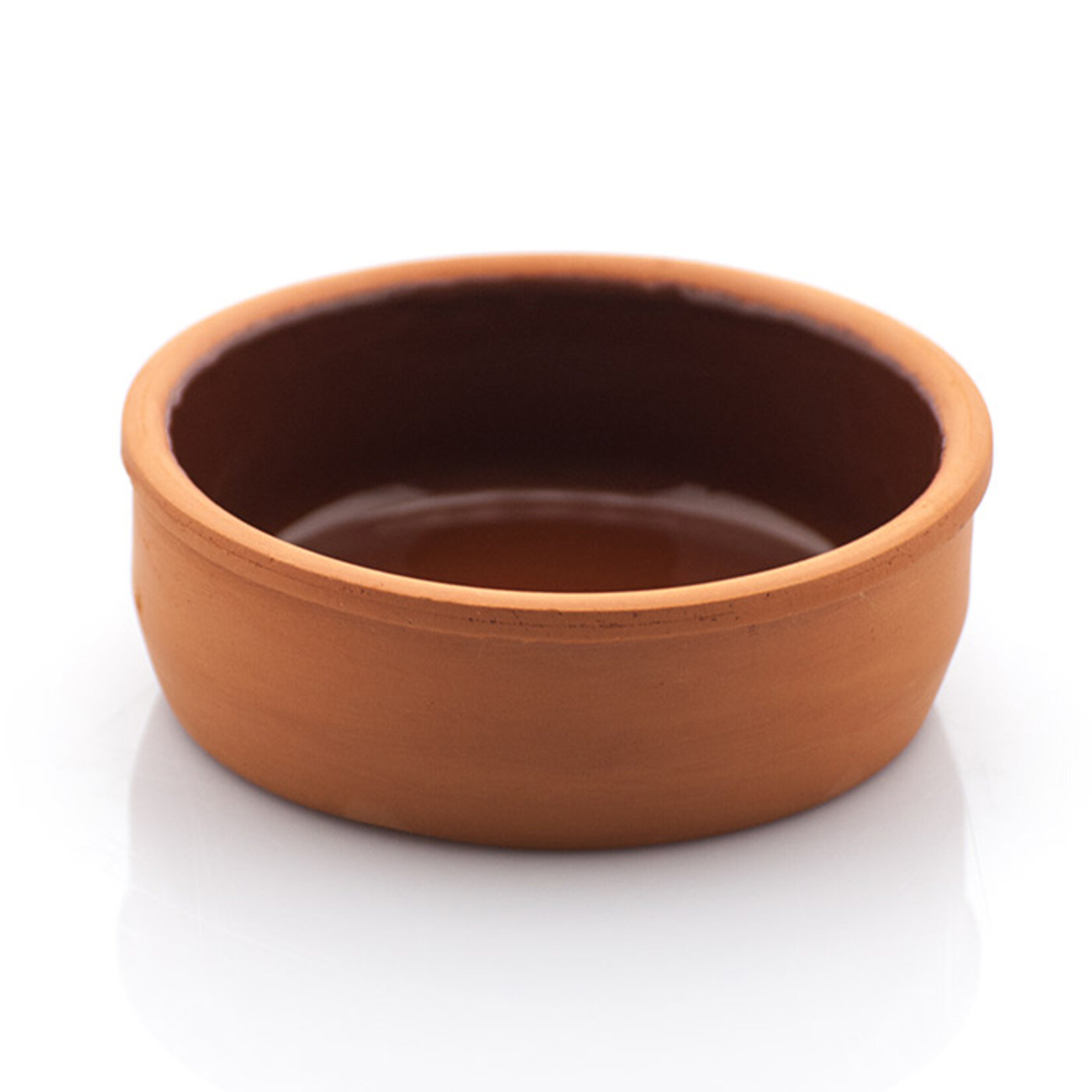Viapot Kase Yuvarlak İçi (Kahverengi) Sırlı