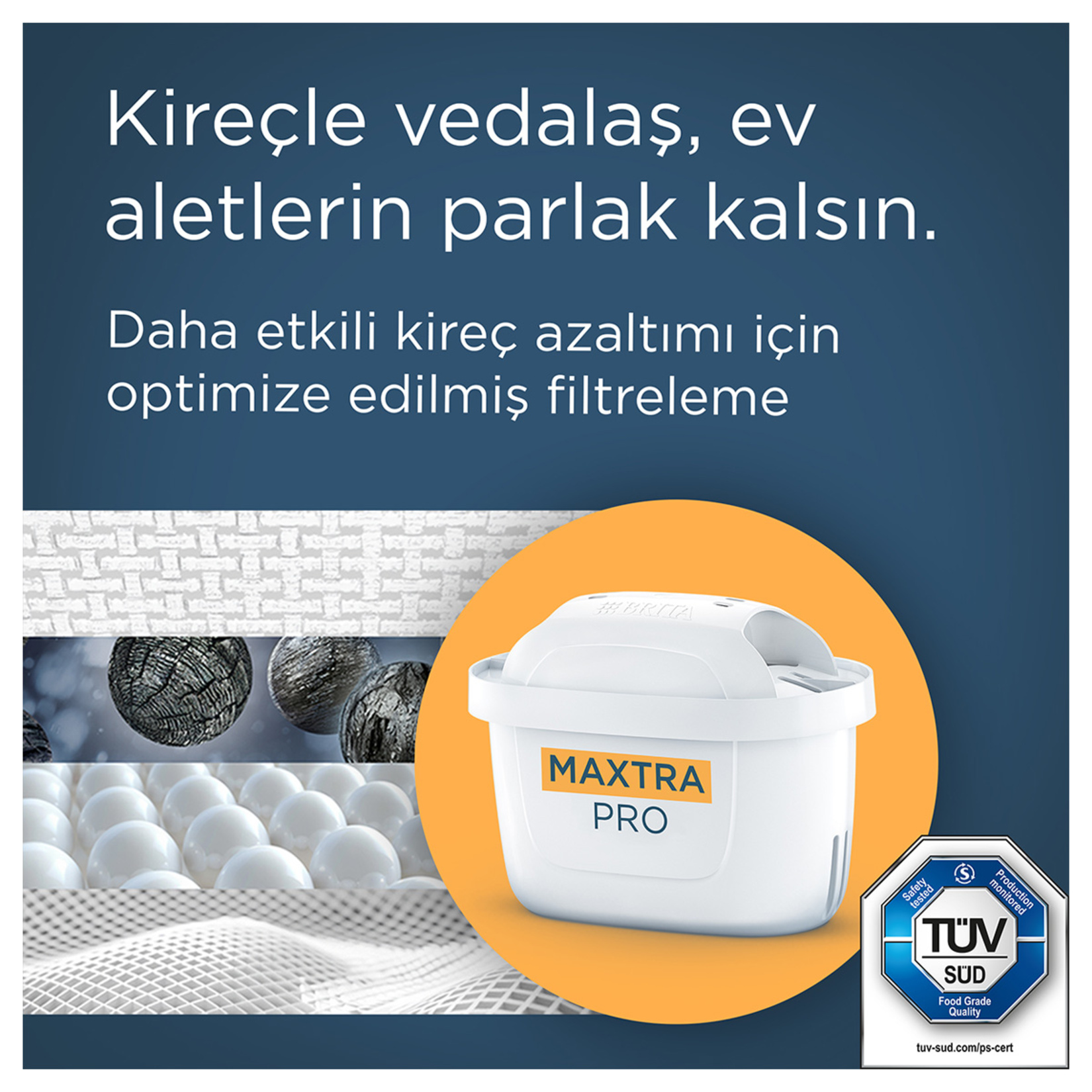 Brita Maxtra Pro Kireç Uzmanı Su Filtresi 3'lü - Görsel 5