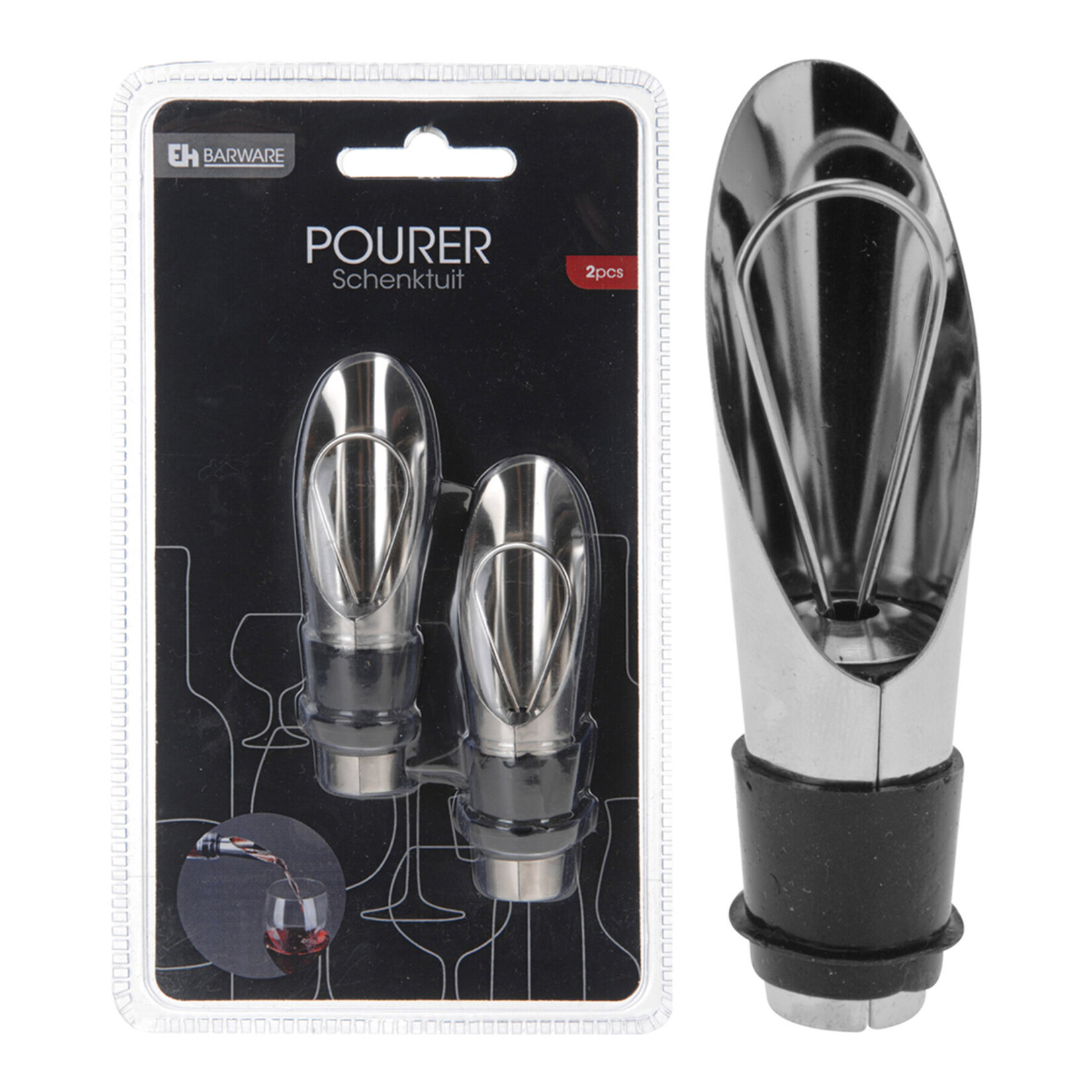 Koopman Şarap Damlalık & Havalandırıcı 2'li