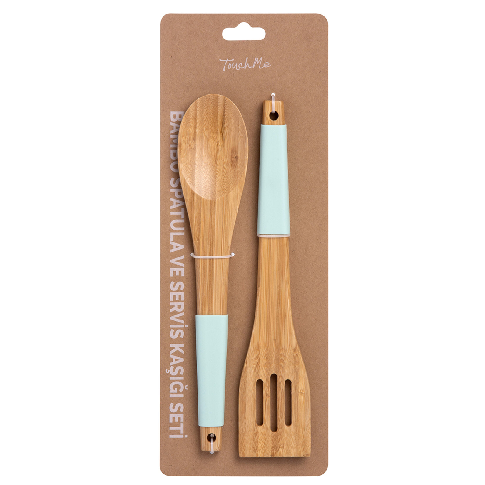 Touch Me Silikon Saplı Ahşap El Aleti Seti - Görsel 1